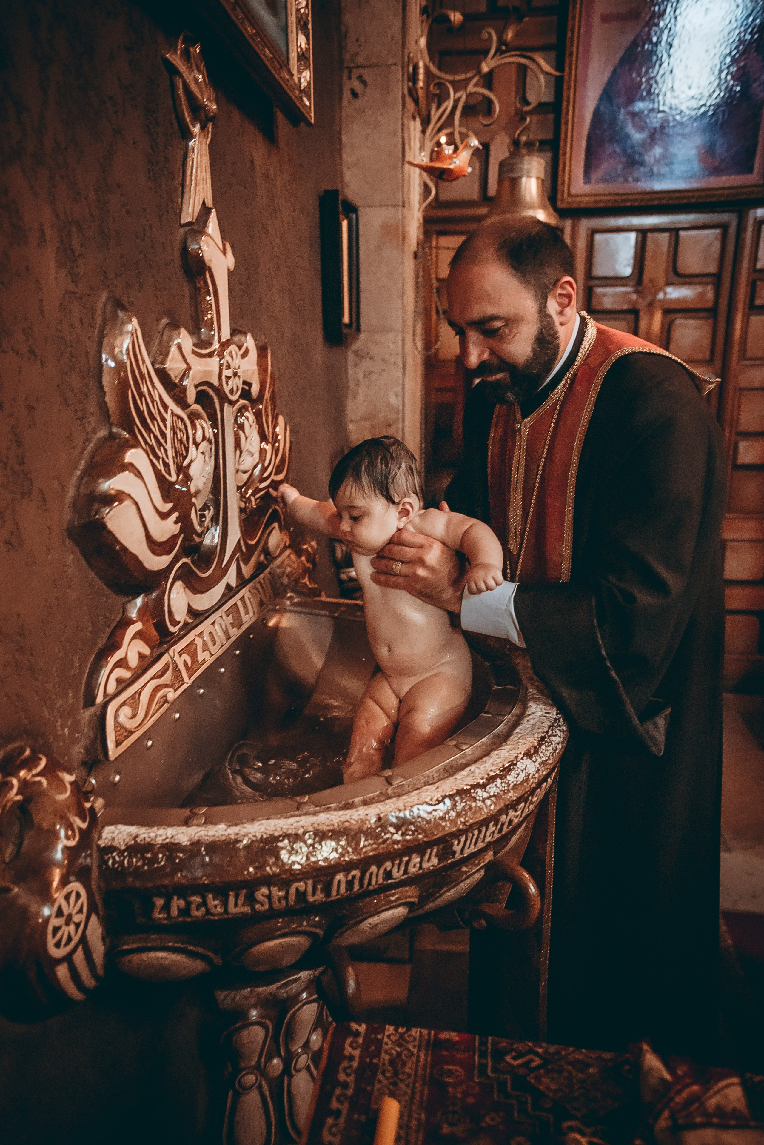 Крещение в Армянской церкви 31.08.19. Фотограф Мария Хлебникова Санкт-Петербург Москва