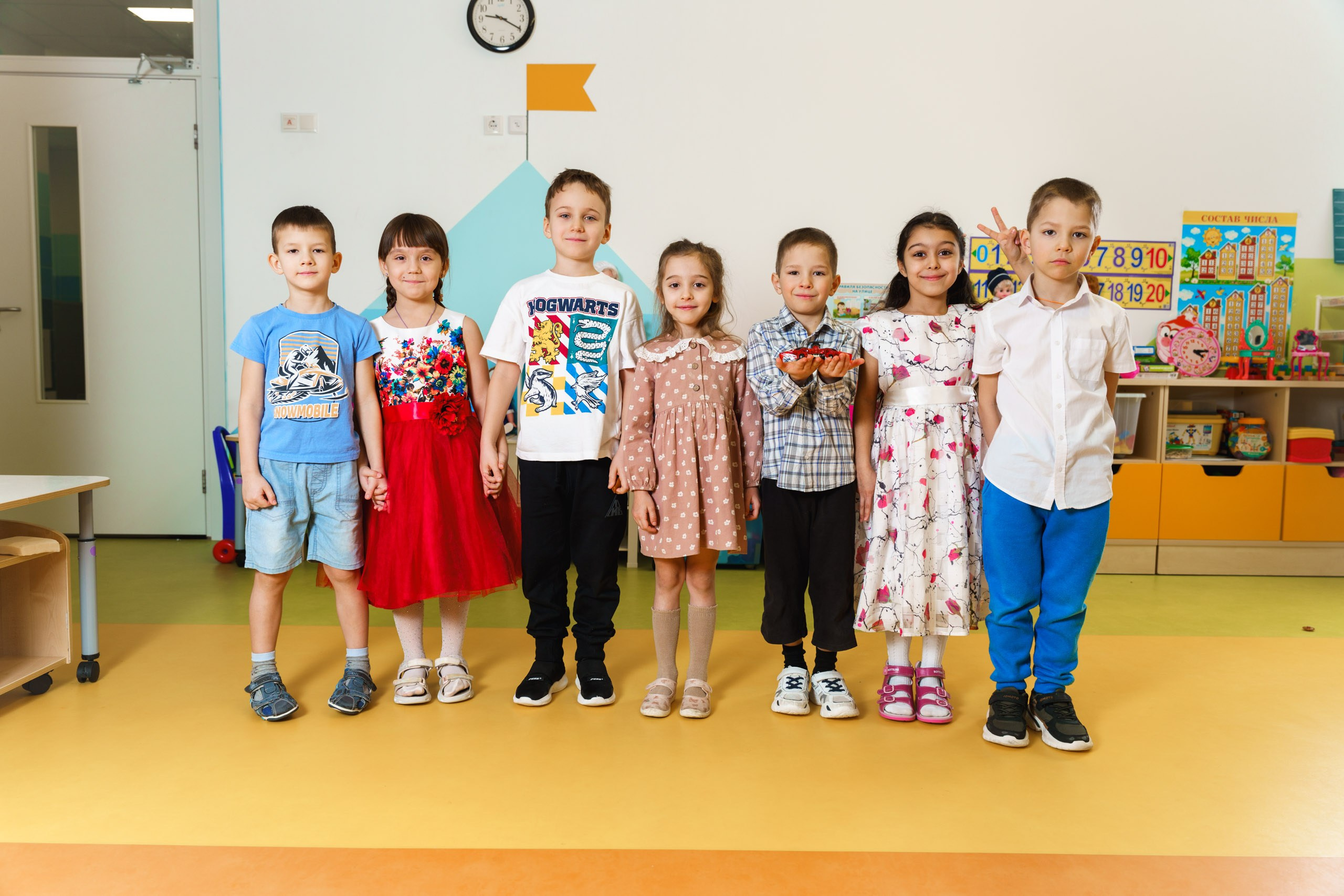 Фотосессия для выпускного альбома в детском саду. Школьный фотограф Троицк