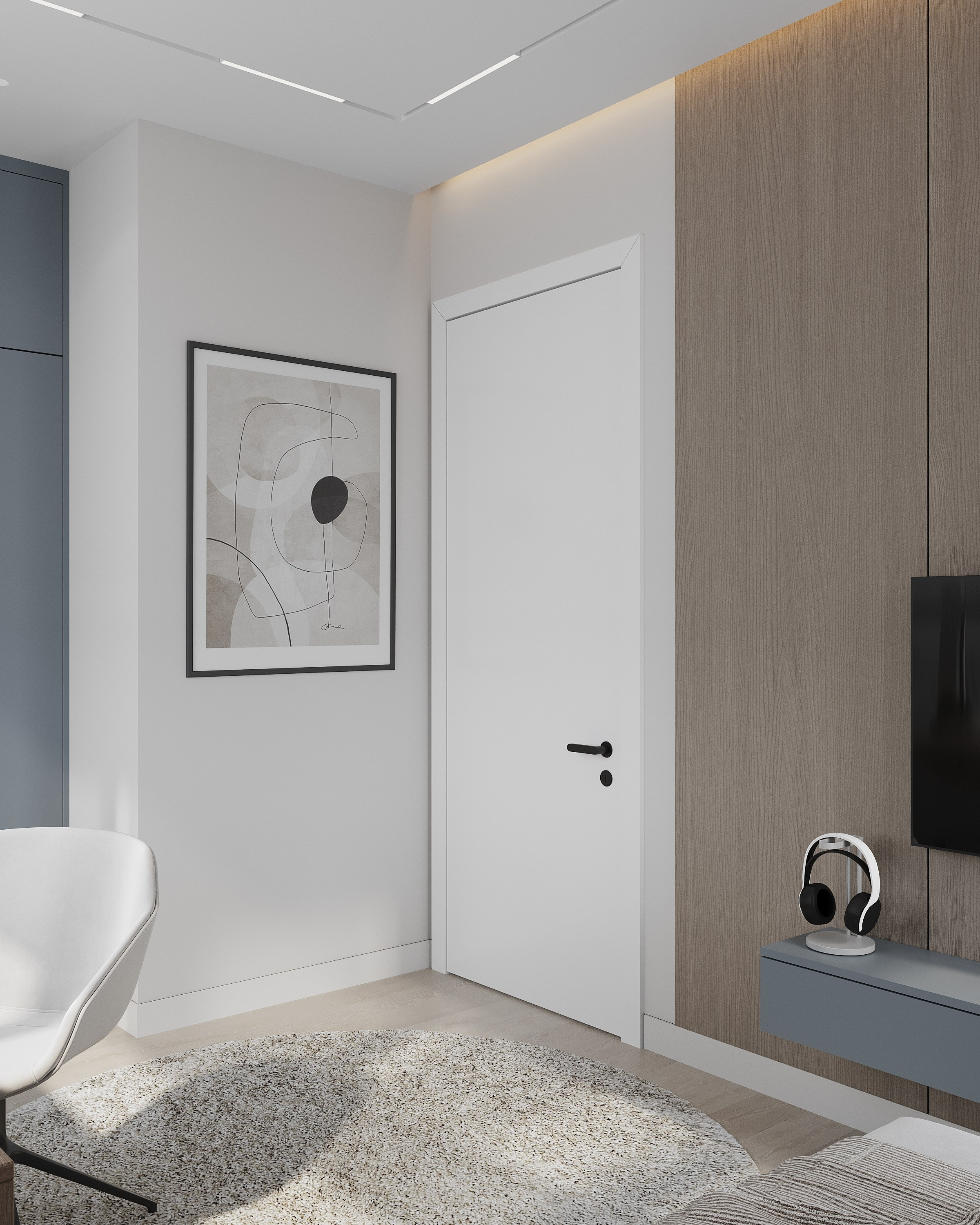 ЖК «Аль-Фараби 27», 73 м². Room Design Studio