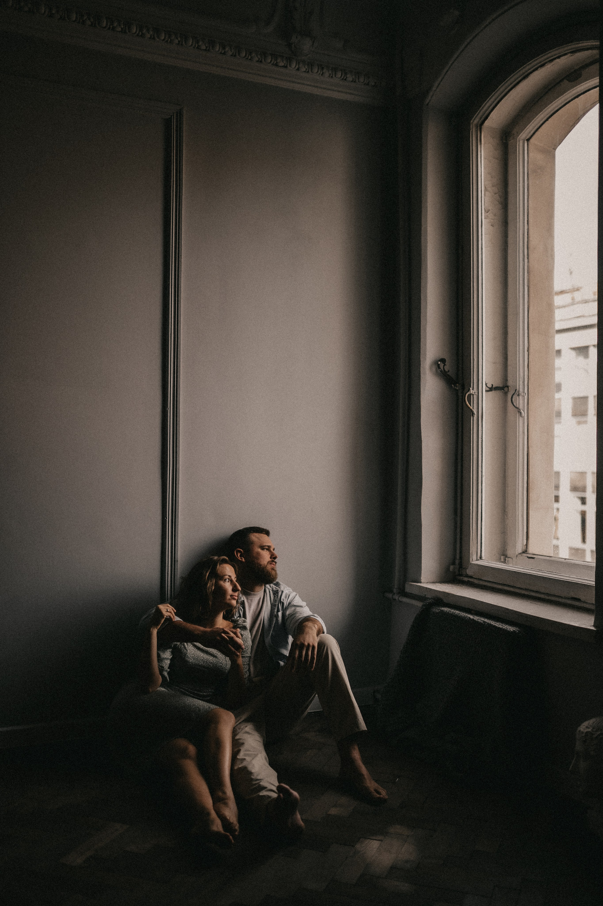 Лавстори в питерской студии. Семейный и свадебный lifestyle-фотограф в Москве Мария Петрова