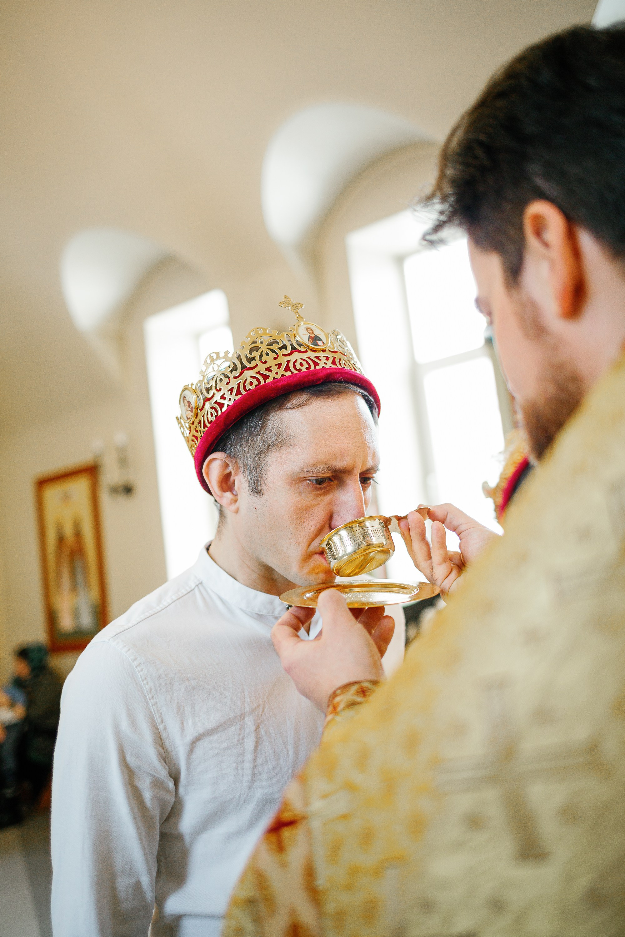 Венчание семейной пары