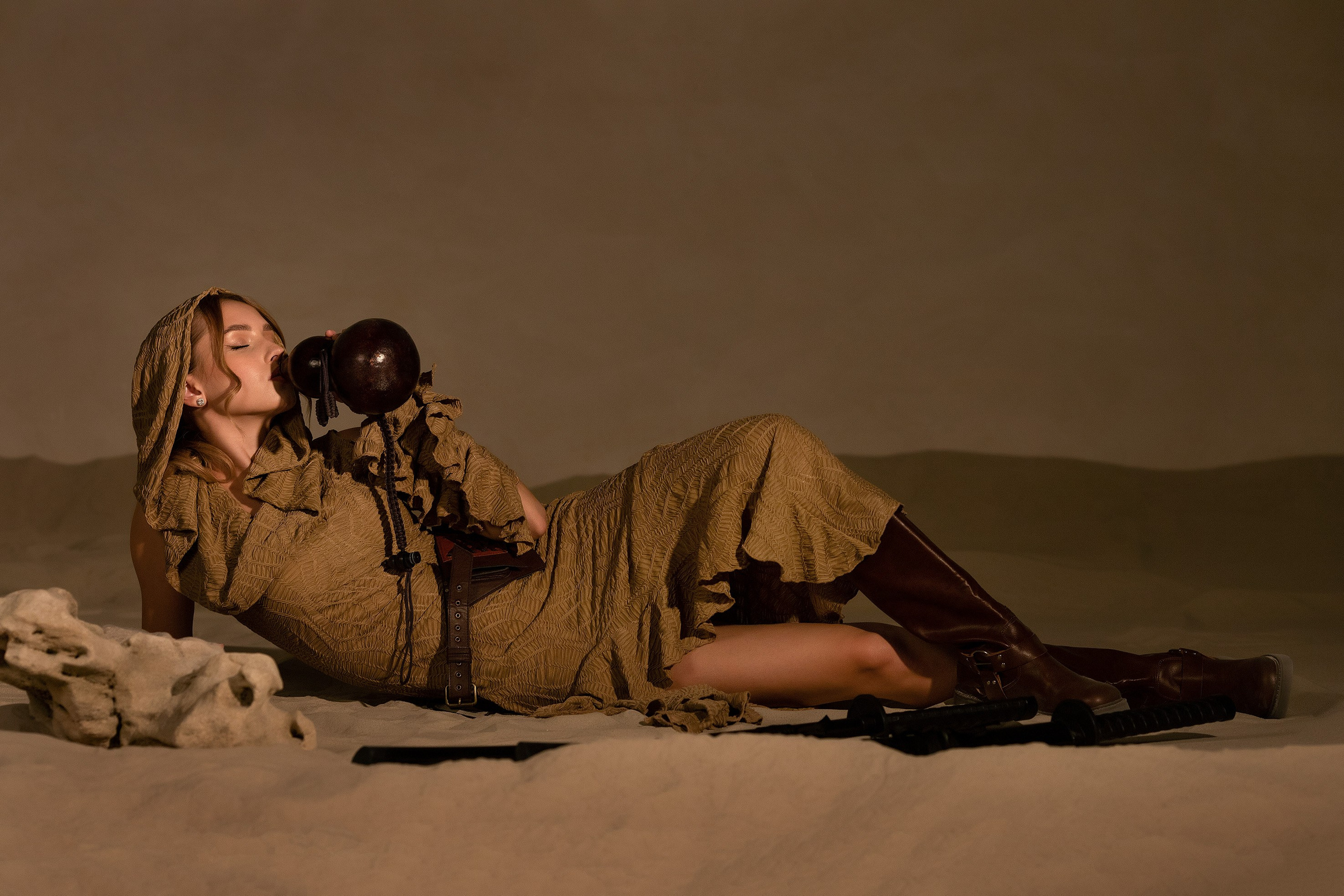 Фотопроект «Дюна». Женский и портретный фотограф Мила Прошина. Краснодаар