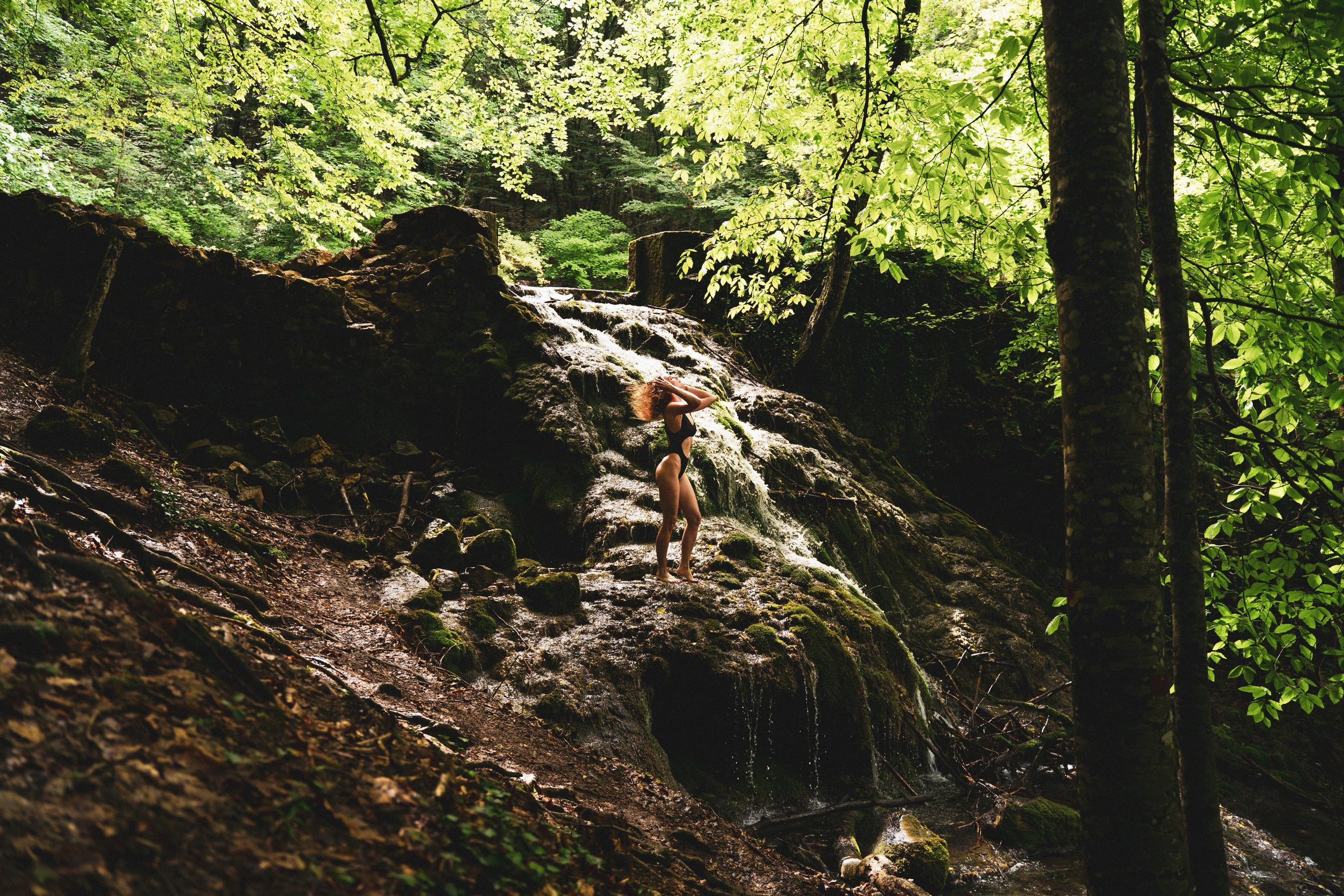 Горное озеро. Семен Соколов
