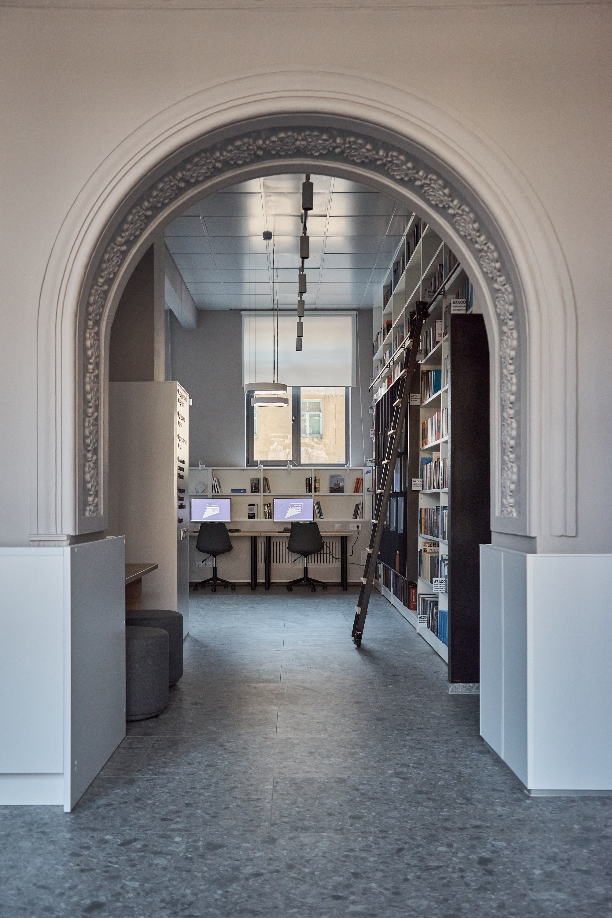 Библиотека Крашенинникова. Абросимов Лев интерьерный и архитектурный фотограф