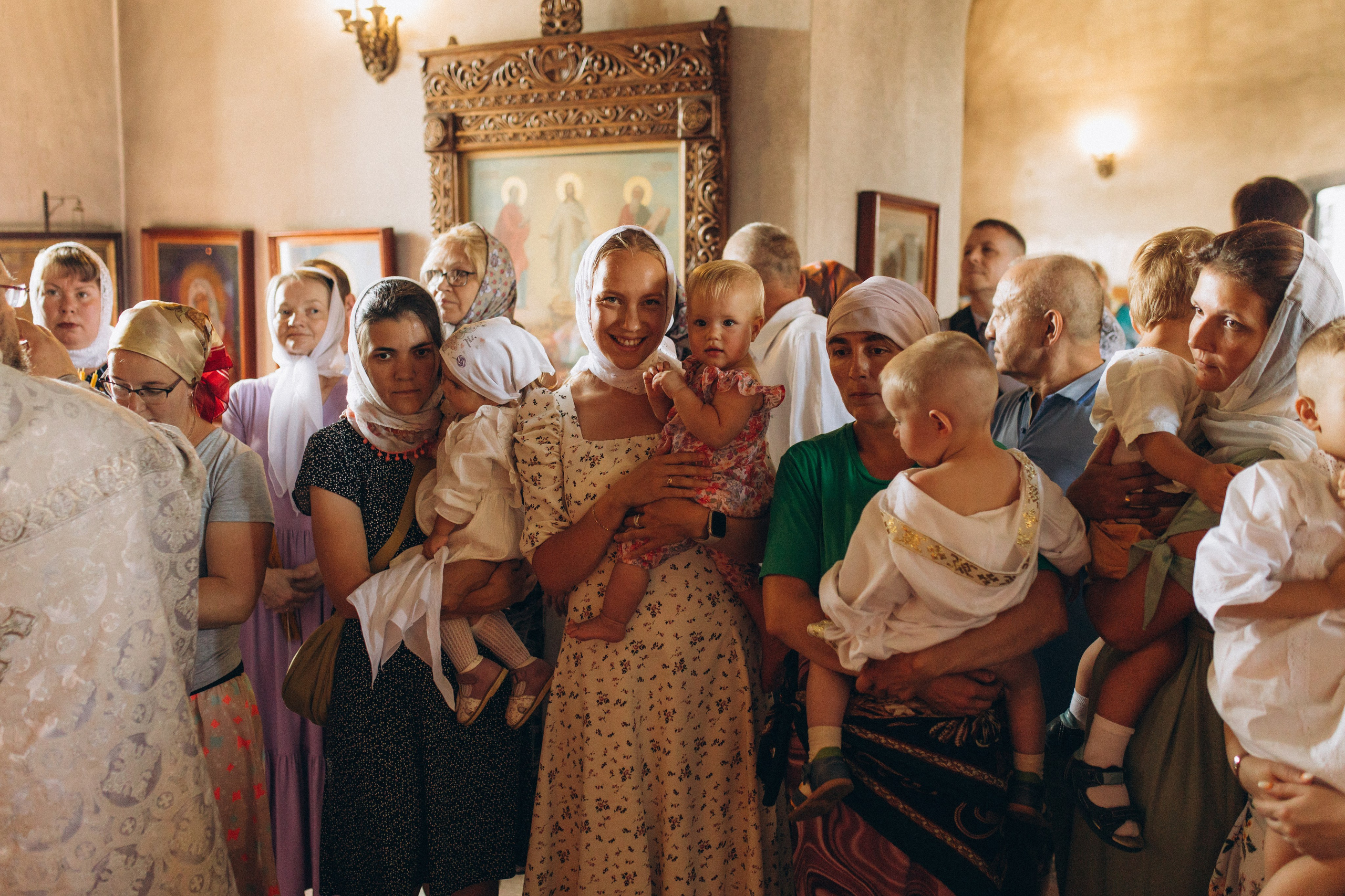 Крещение Марии. Семейный фотограф в Обнинске