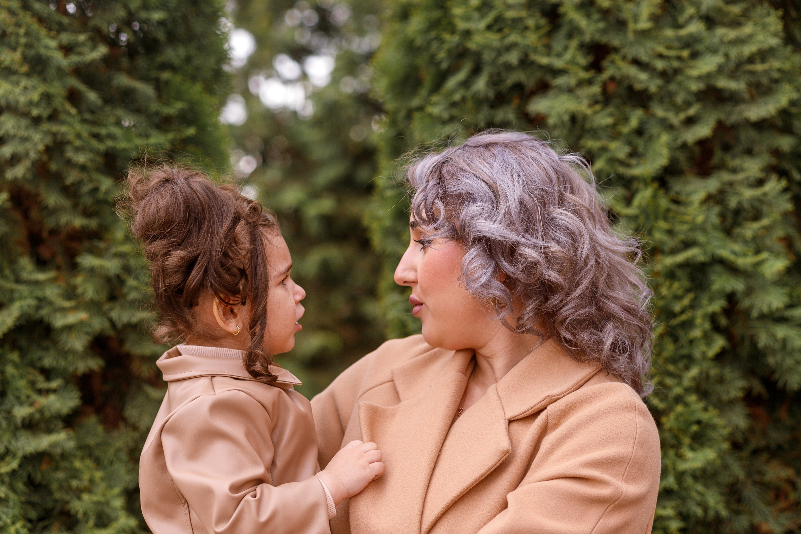 фотосессия мама дочь прогулка