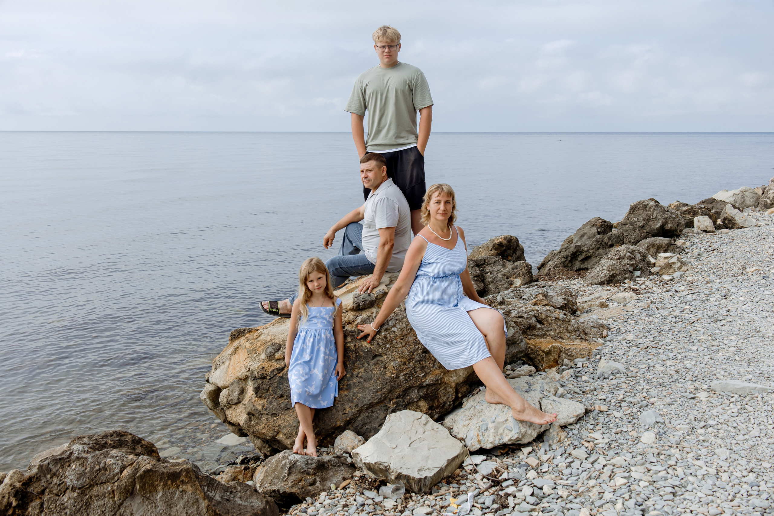 Анна, Андрей, Антон, Вика Арх 26. Wedding and family photographer in Gelendzhik Victoria Balashova