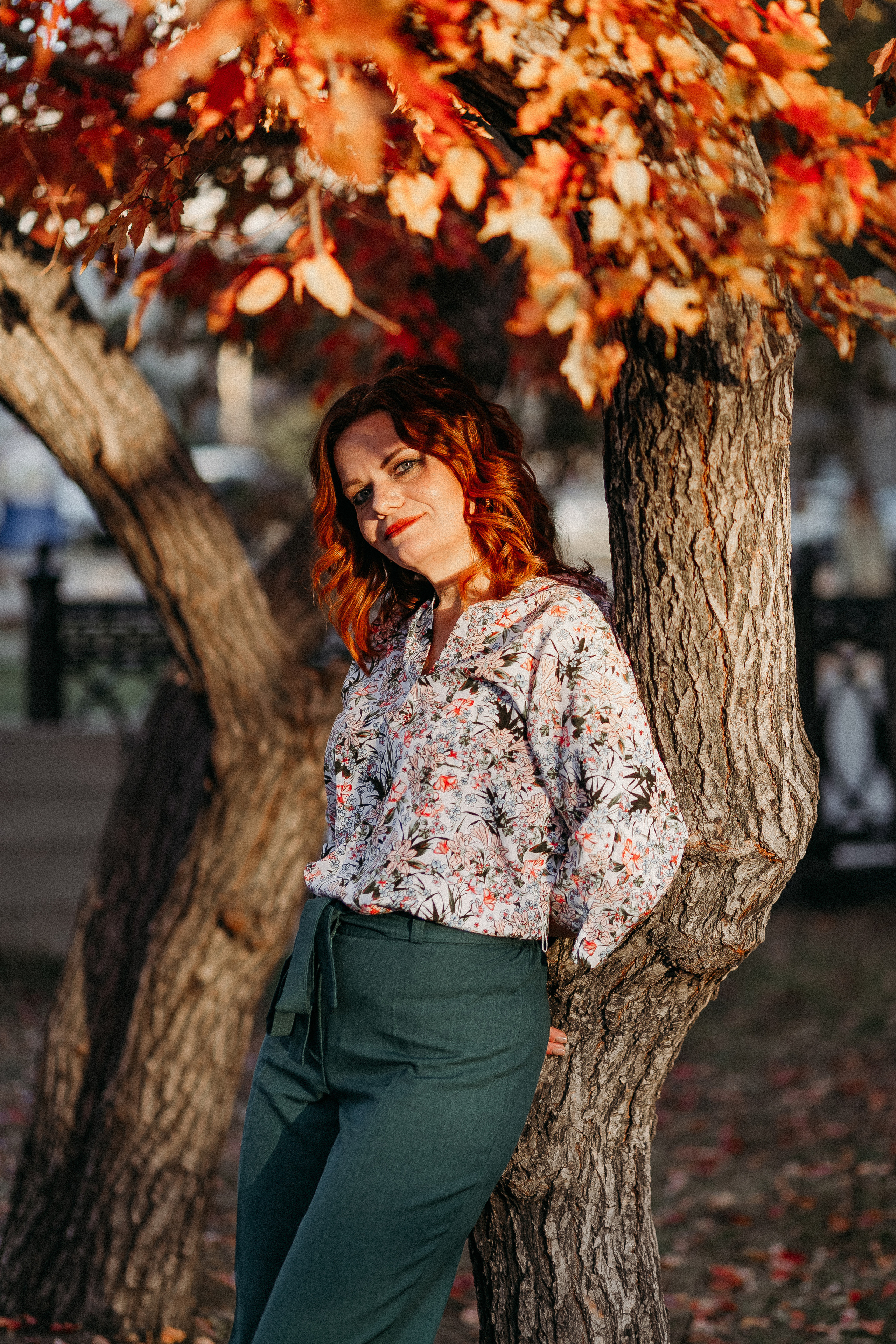 Осень у оперного). Фотограф в  г. Новосибирск