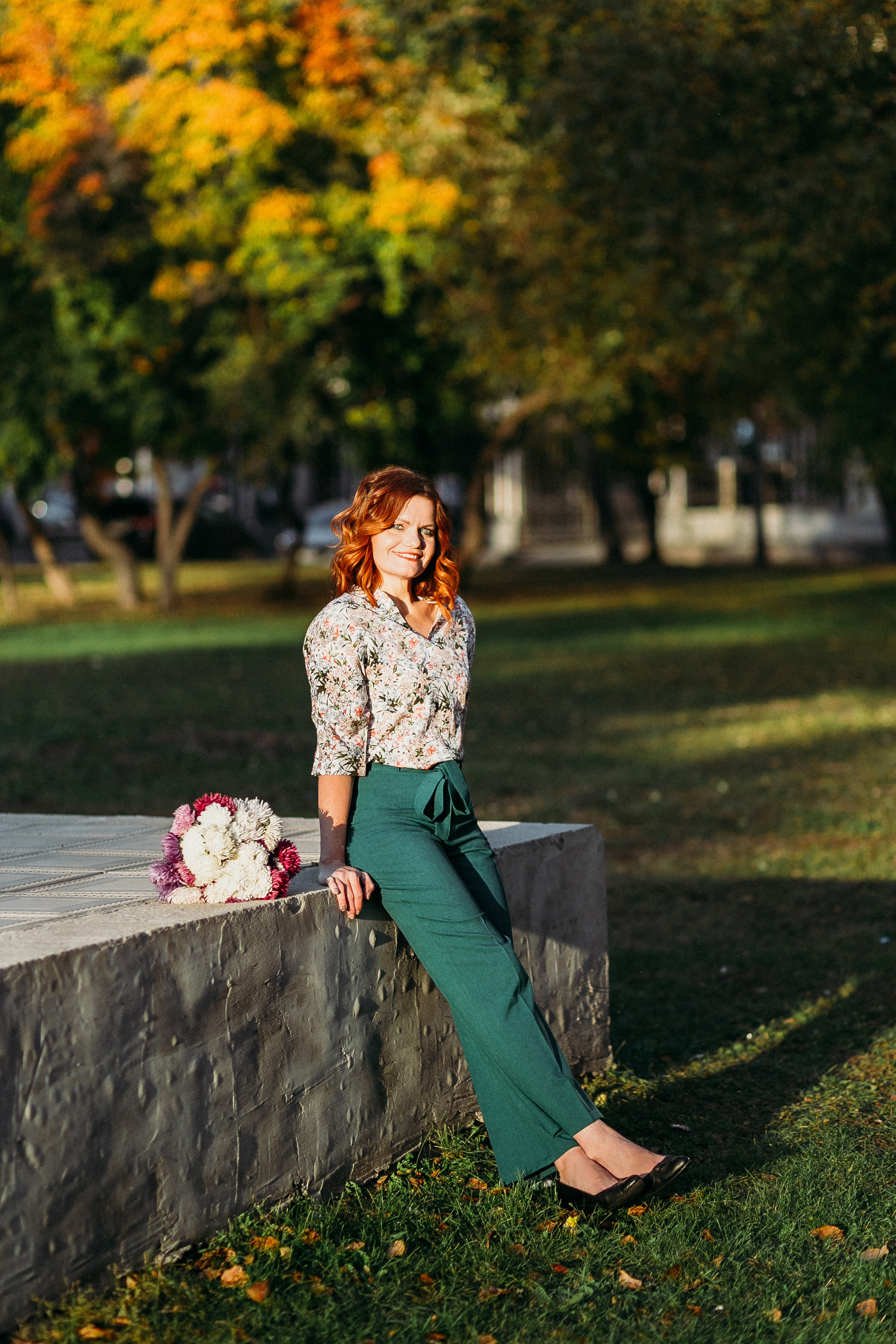 Осень у оперного). Фотограф в  г. Новосибирск