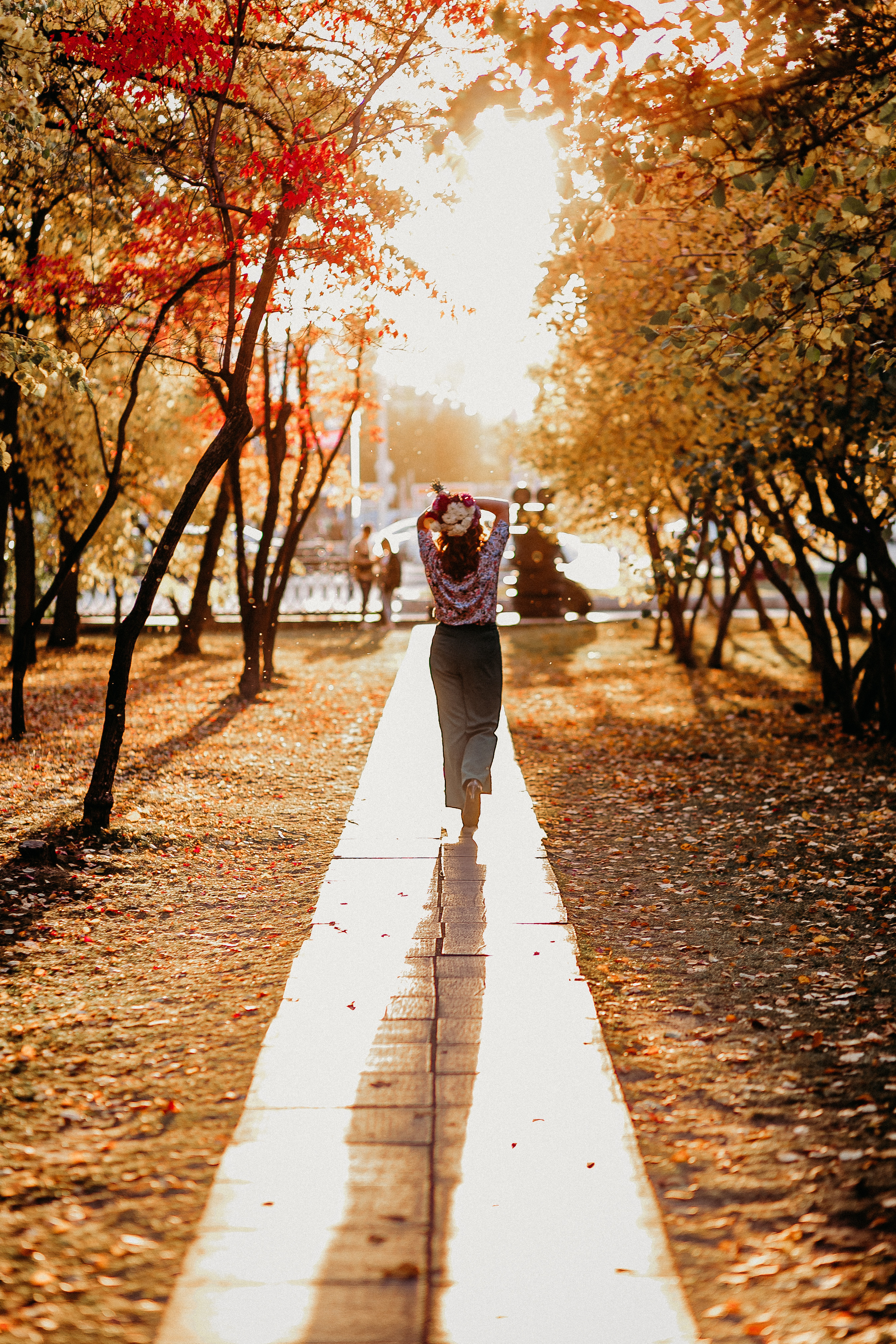 Осень у оперного). Фотограф в  г. Новосибирск