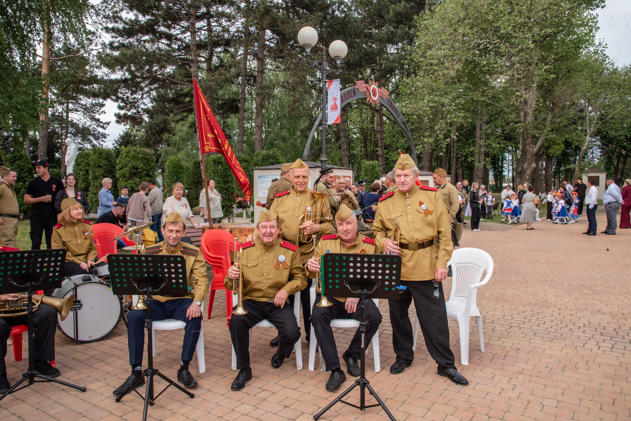 Репортаж для СМИ_9мая_п.Агроном (цветокор). Детский и семейный фотограф Краснодар / Сочи Сергеева Олеся