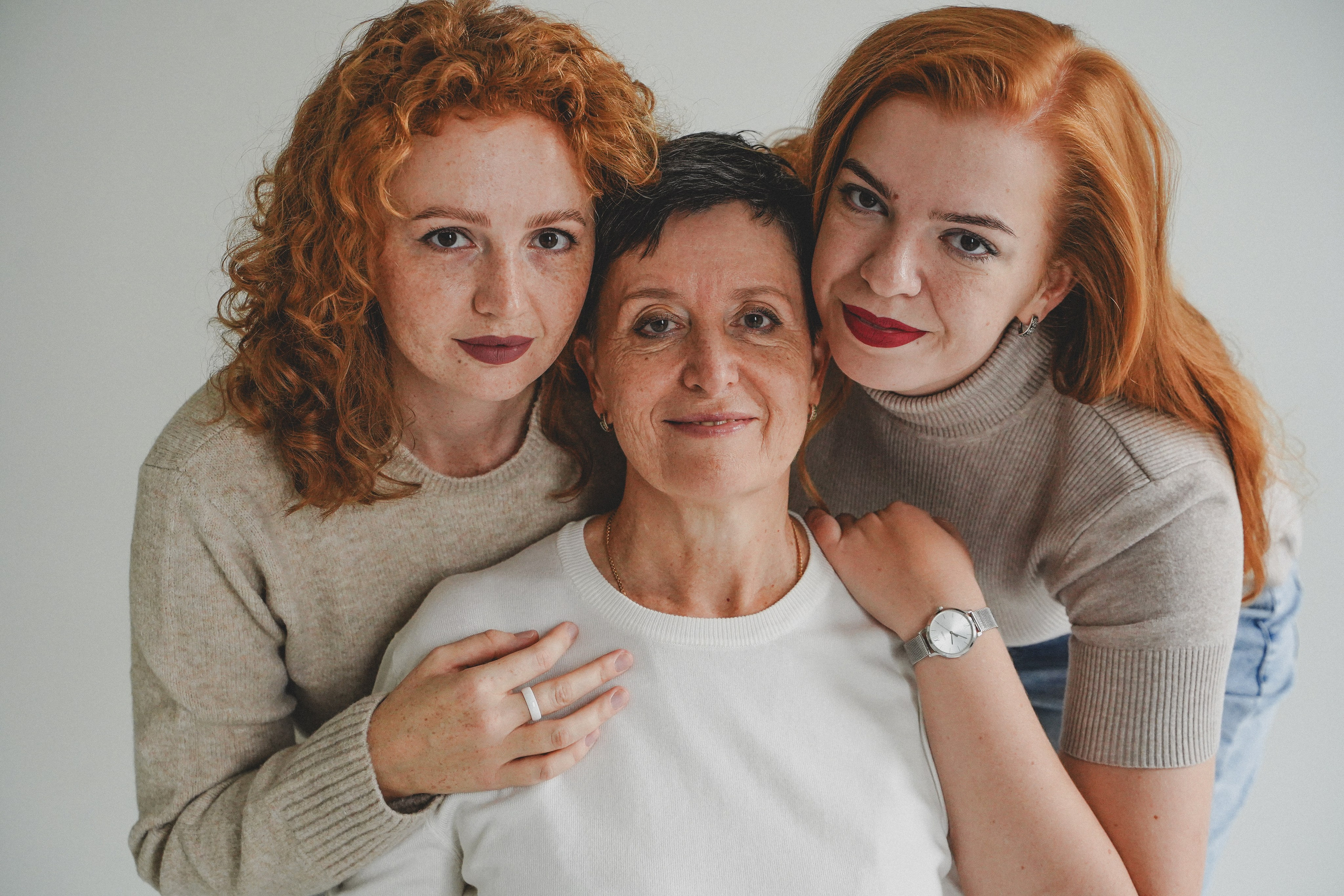 Семейная фотосессия в студии. Семейный и женский фотограф в Краснодаре Анастасия Приймак