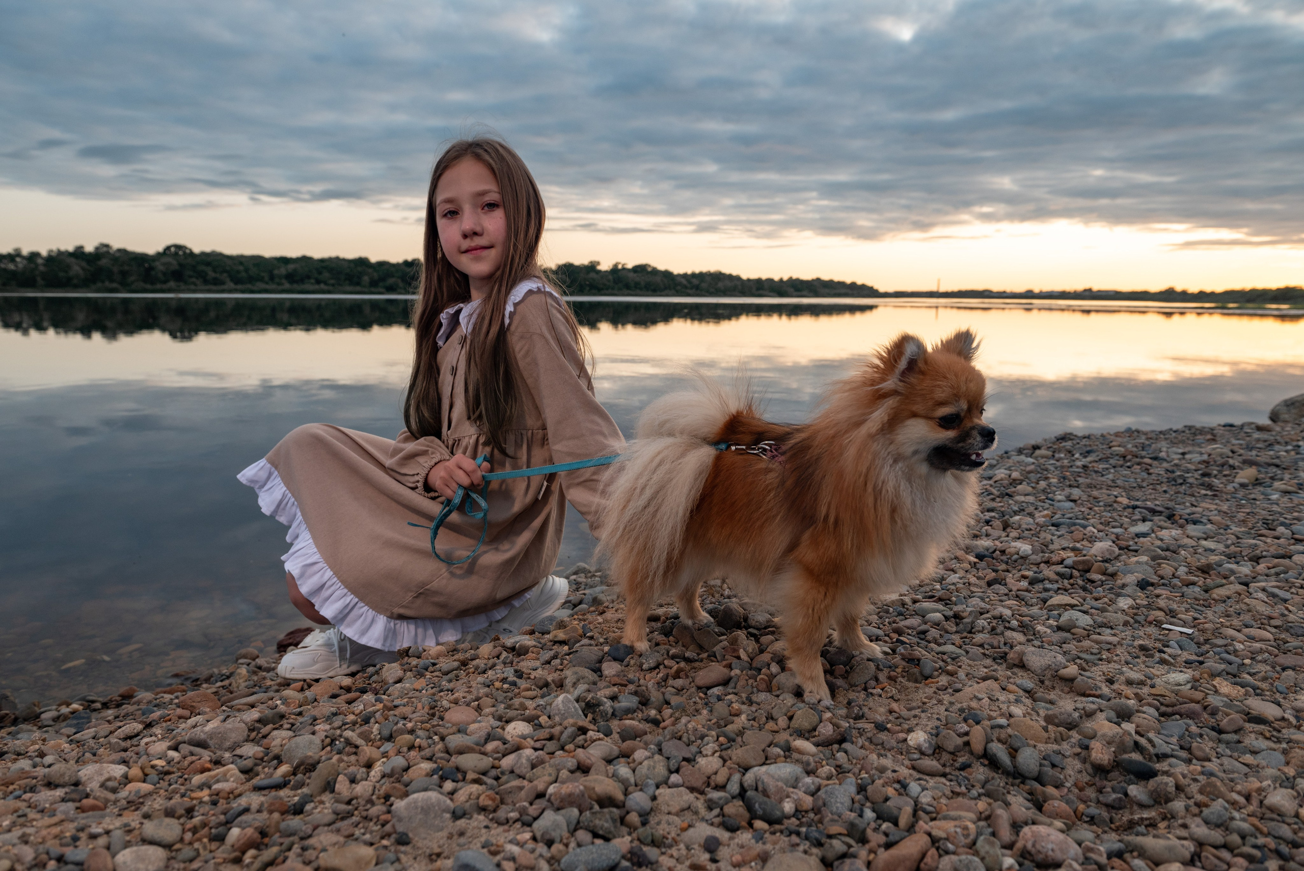 Фотопрогулка с собакой. Фотограф г. Москва