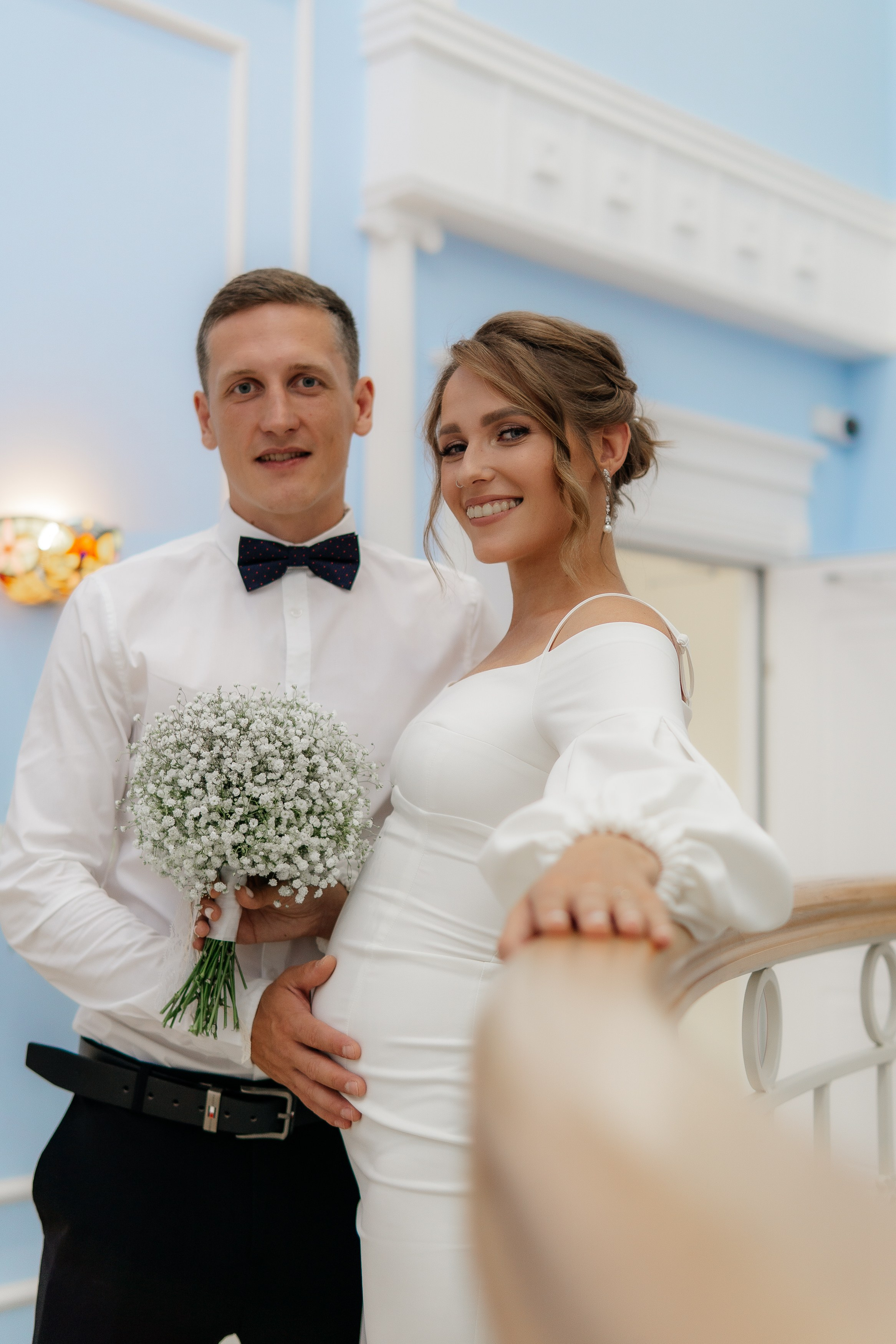 жених и невеста в загсе красносельского района