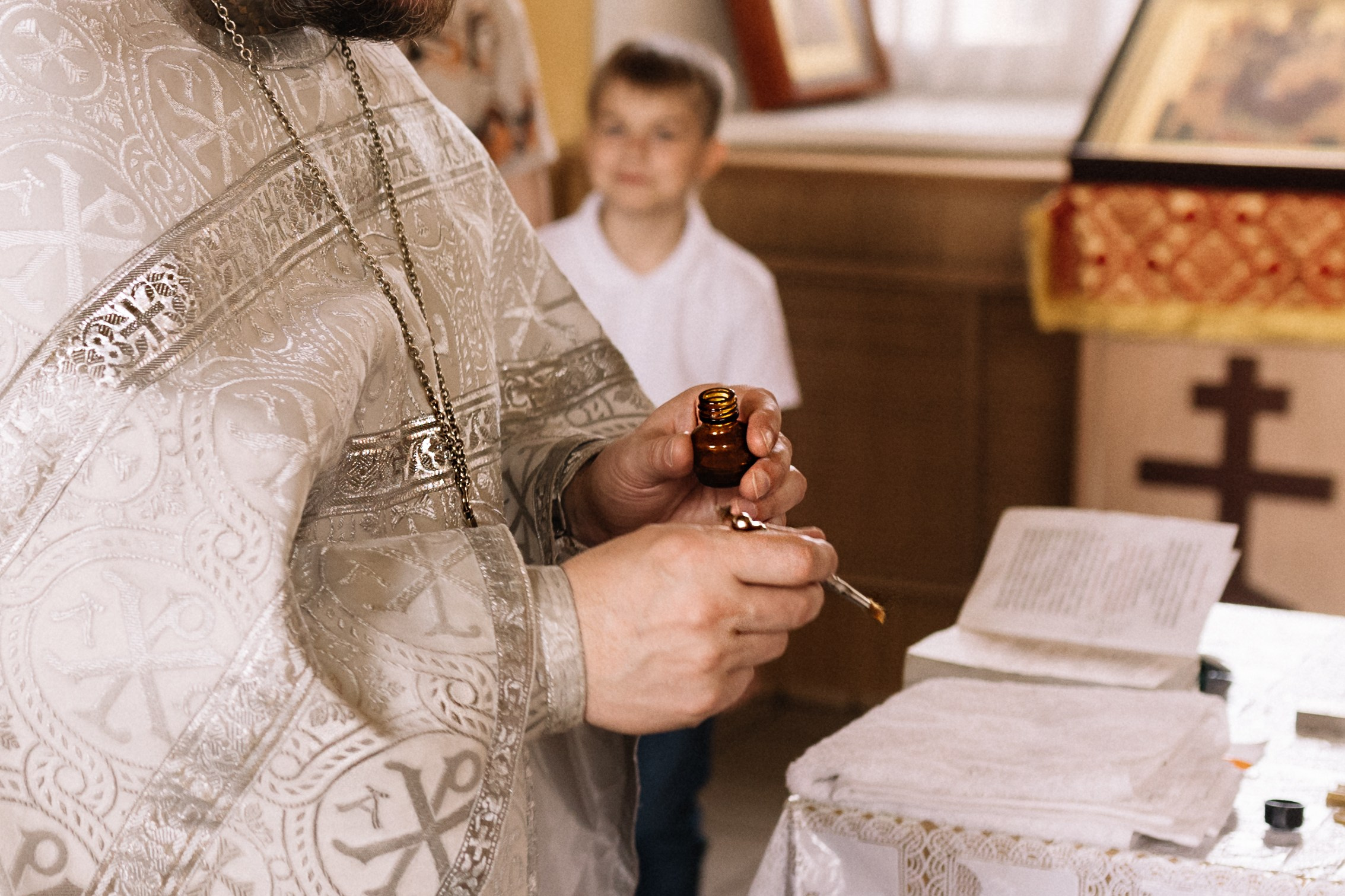 Крещение Даниила. Съемка Таинств Крещения Венчания, детские и семейные съемки в Пензе