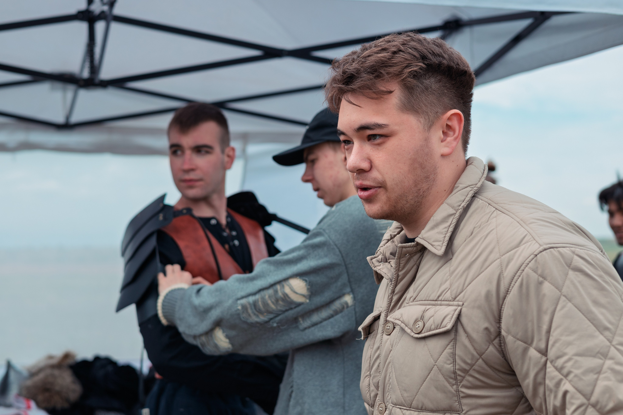 Бэкстейдж-съемка рекламы охранной компании «Тамерлан». Фотограф Белов Тимофей | Красноярск