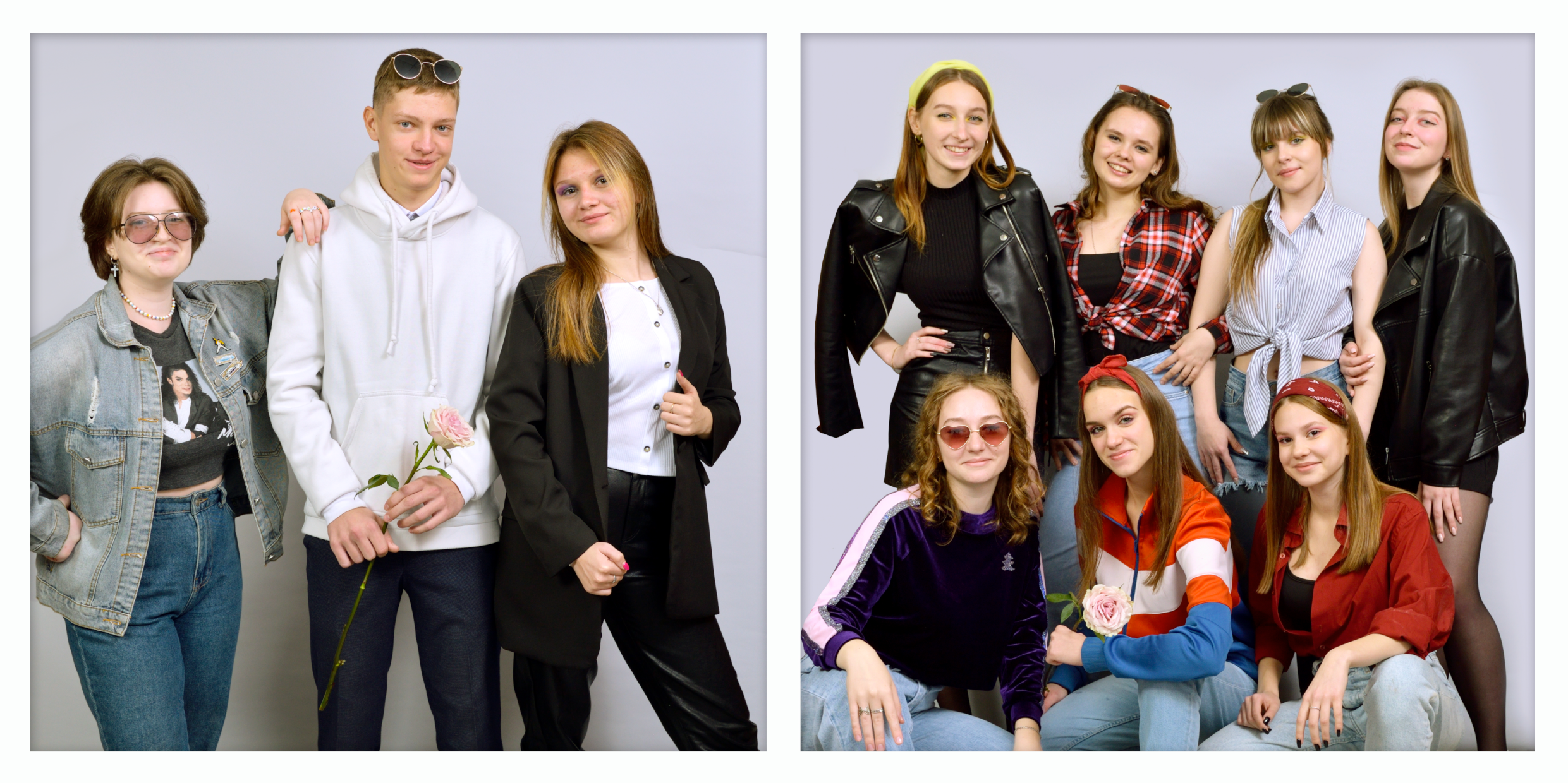 Студийная съёмка в школе. Фотограф в Ярославле Наталья Романова. Выпускные альбомы для детского сада, начальной и средней школы