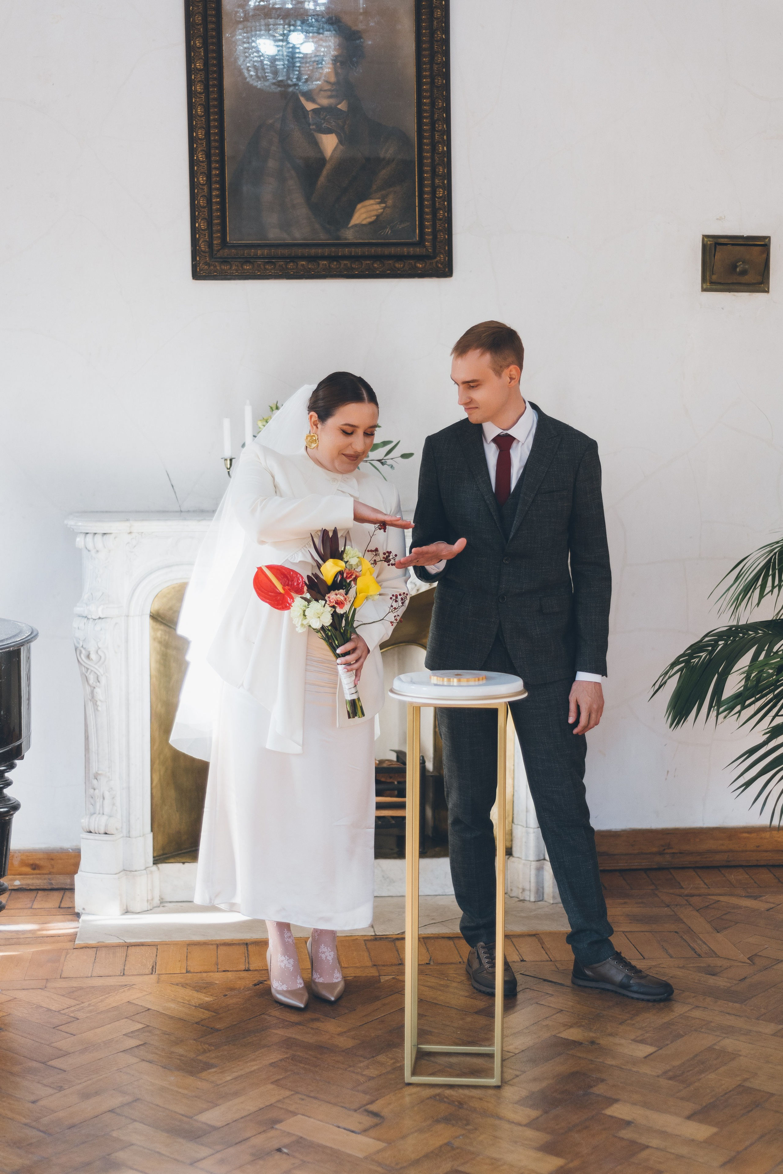 Вадим и Марина. Свадебный фотограф в Москве Лиза Бужинская