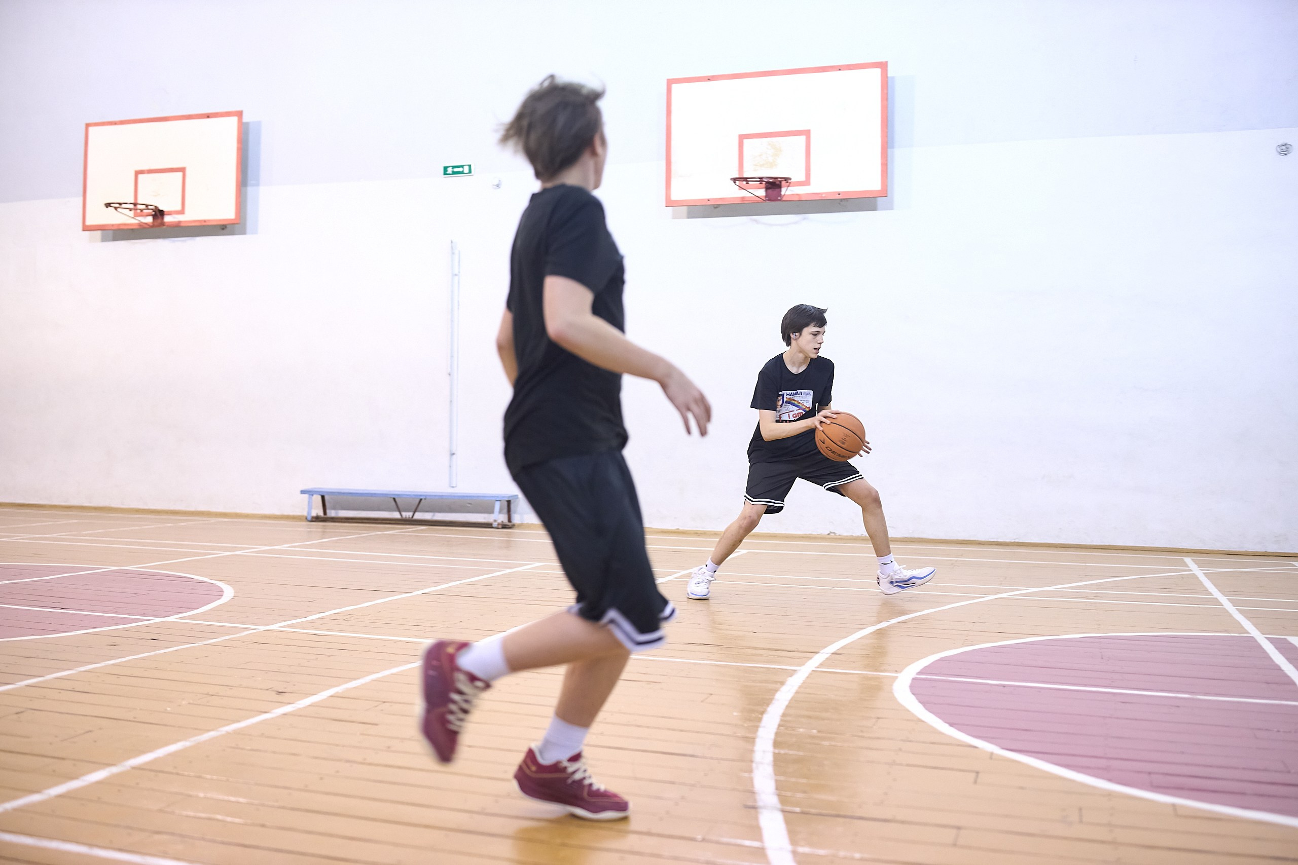 Тренировка по Баскетболу, Калуга. Фотограф Игорь Михайлов