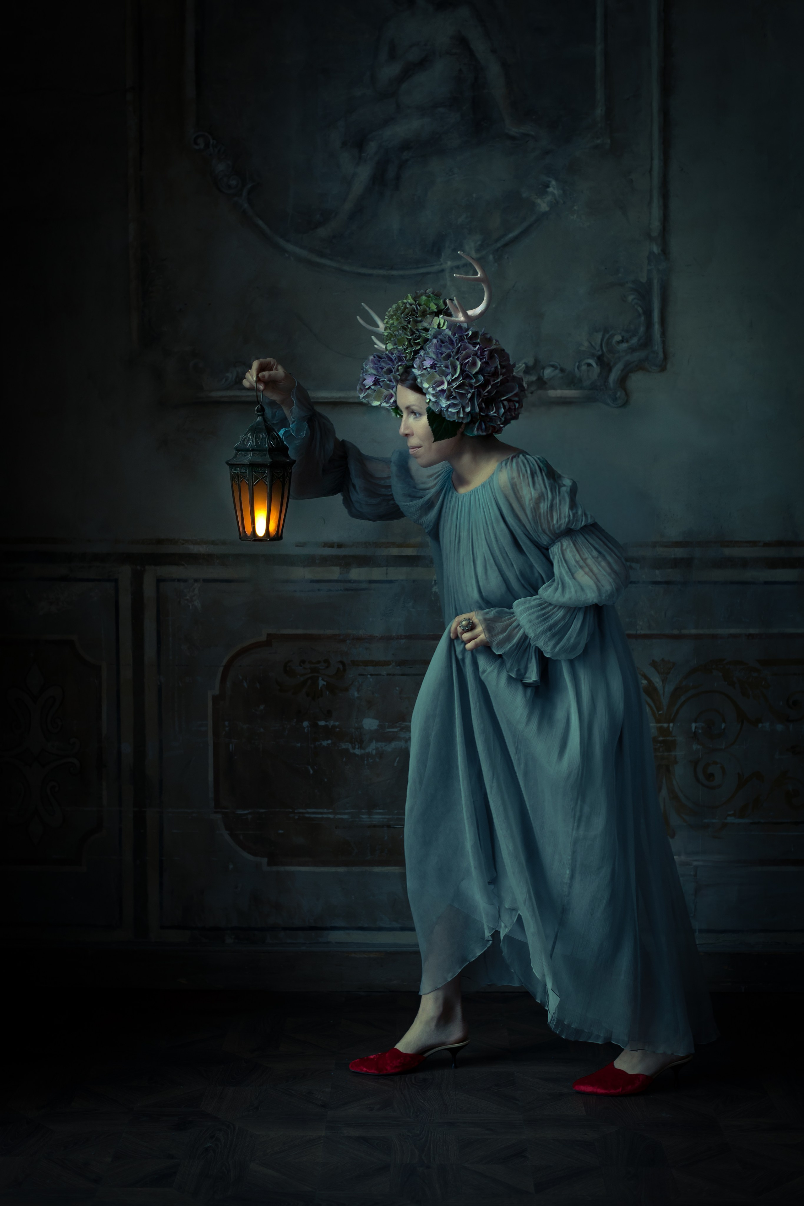 Анастасия. Творческая съемка. Портретный творческий фотограф в Москве Надя Дудник