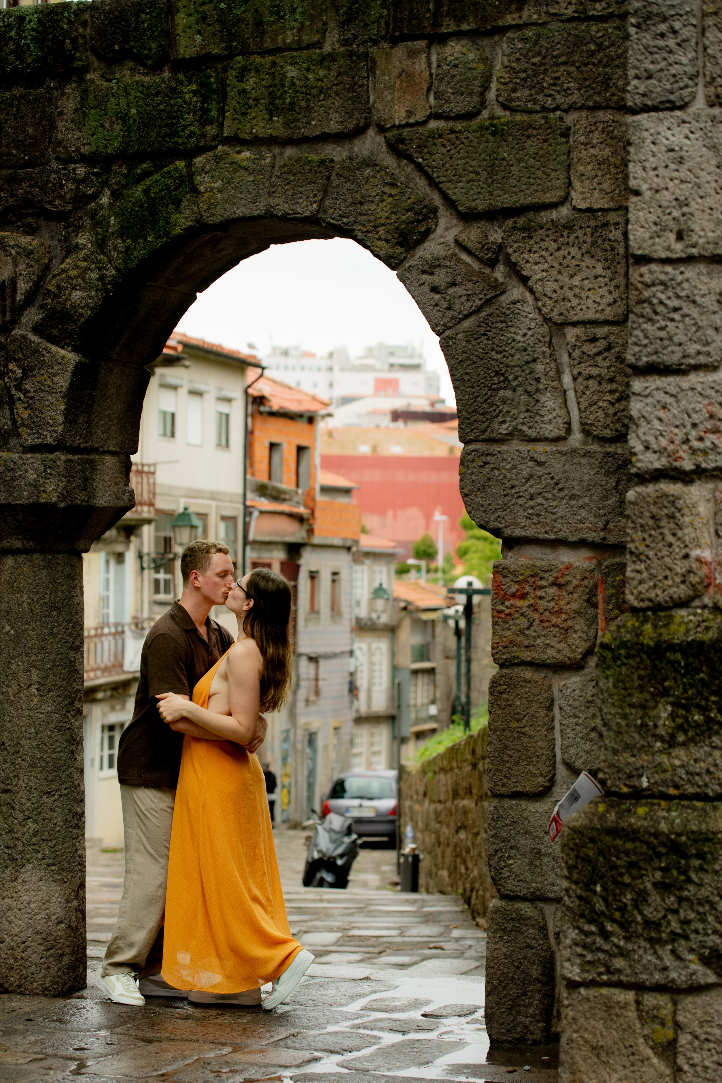 STEPHANIE and MICHAEL. Porto. Anastasiia Antoniuk portrait, family and couple photographer, Portugal
