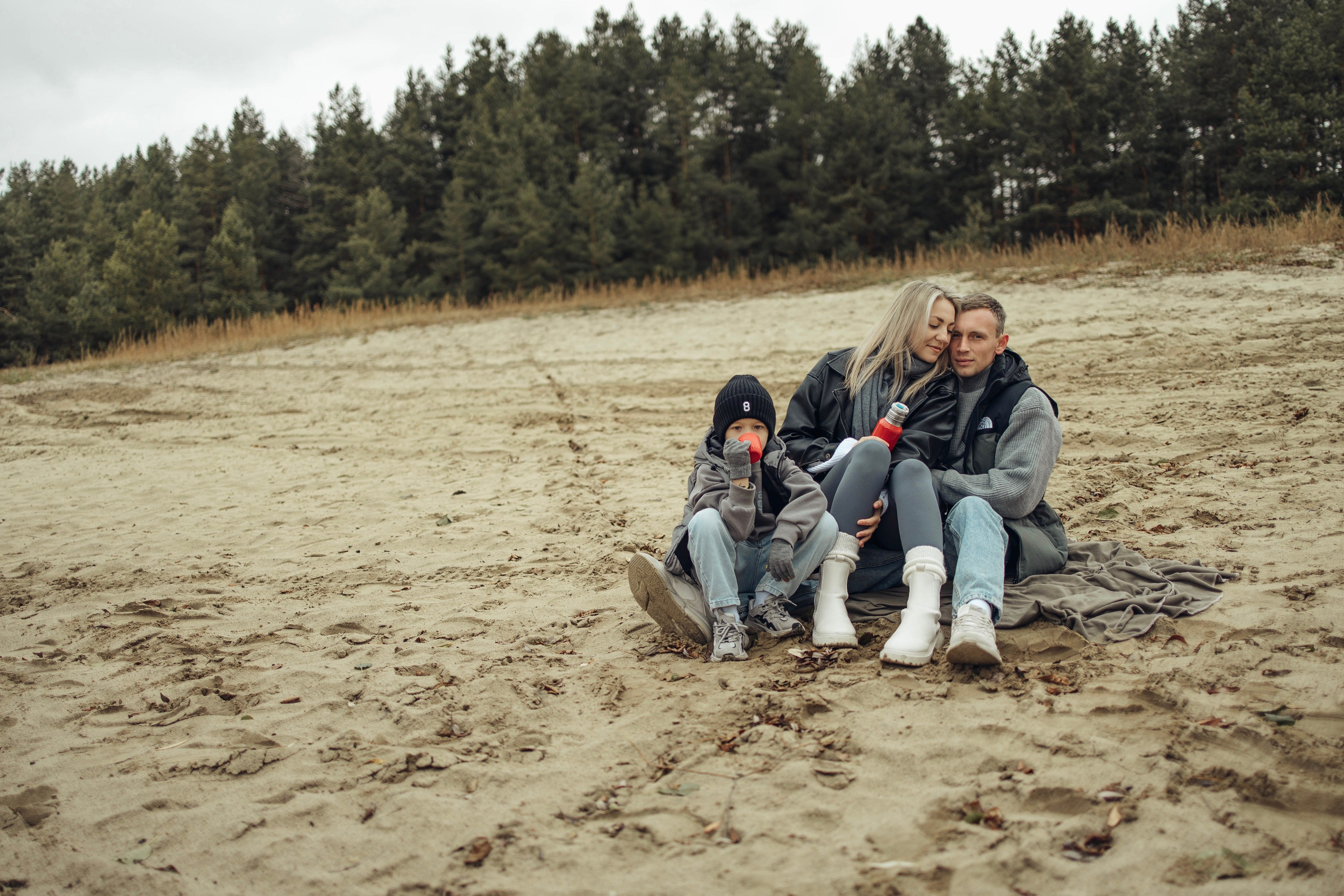 Люба, Дима и Матвей