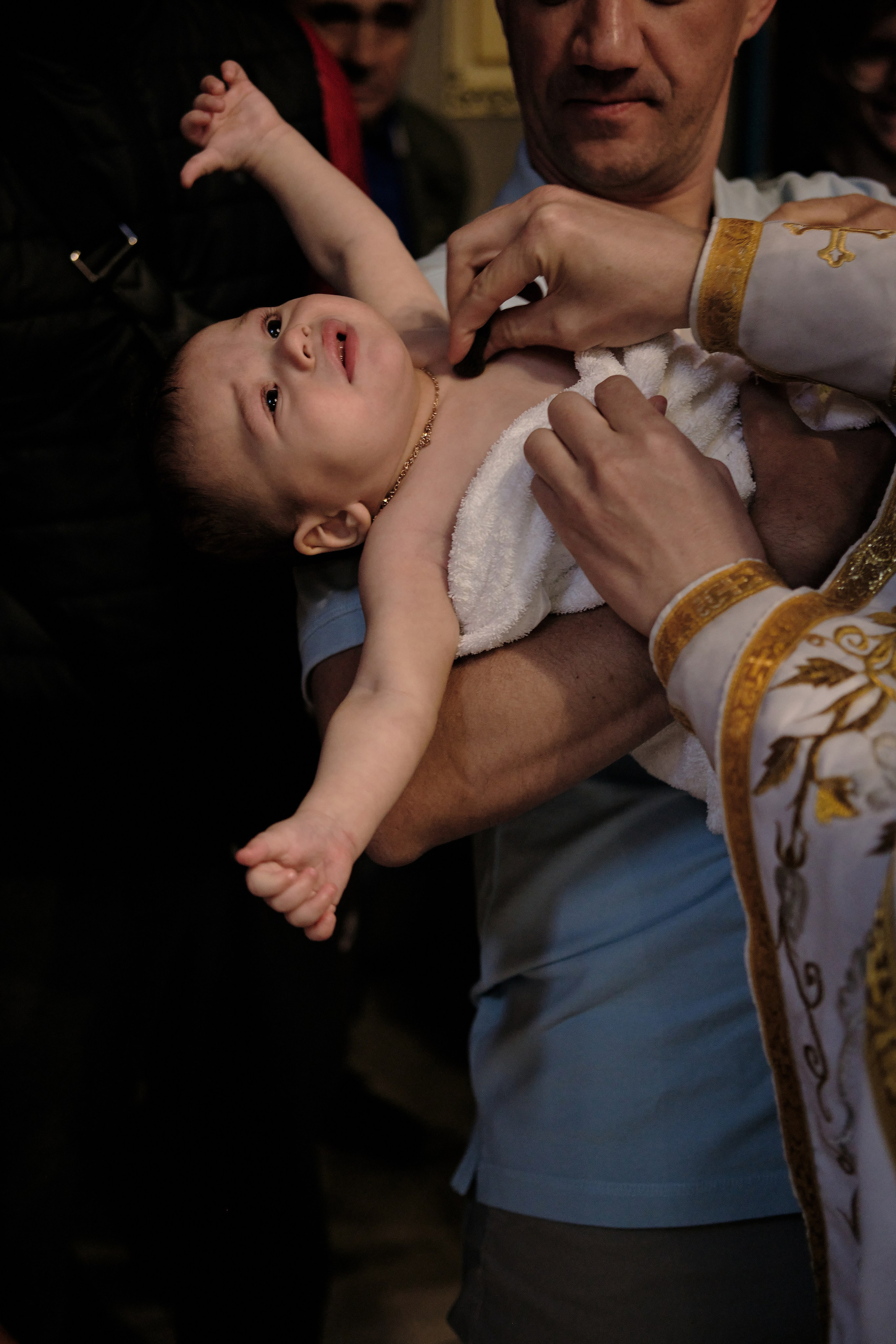 Крещение младенца. Фотограф в Анапе и Краснодаре Тина