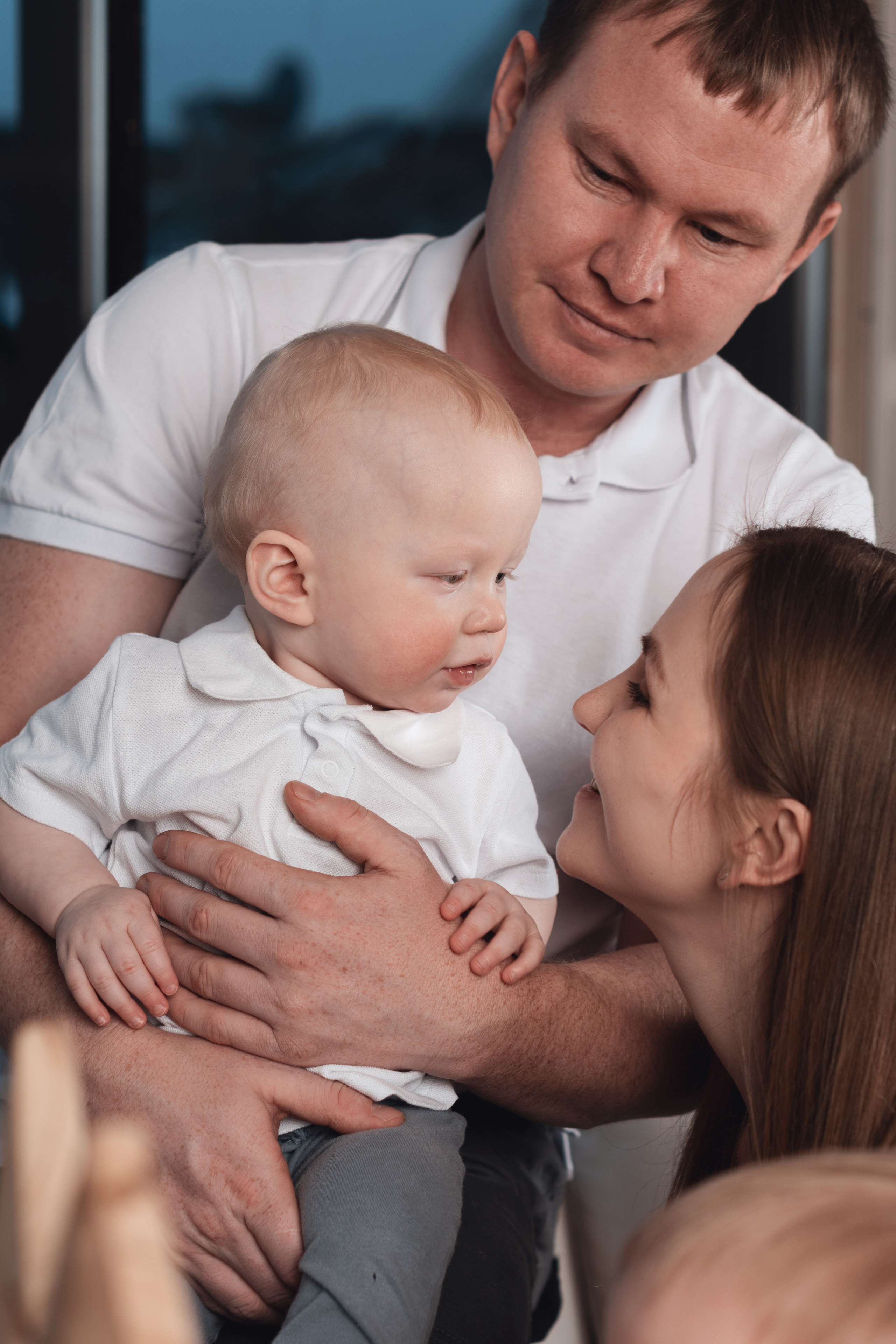 Семейная фотосессия в фотостудии Санкт-Петербург. Фотограф Санкт-Петербург Конюхова Мария