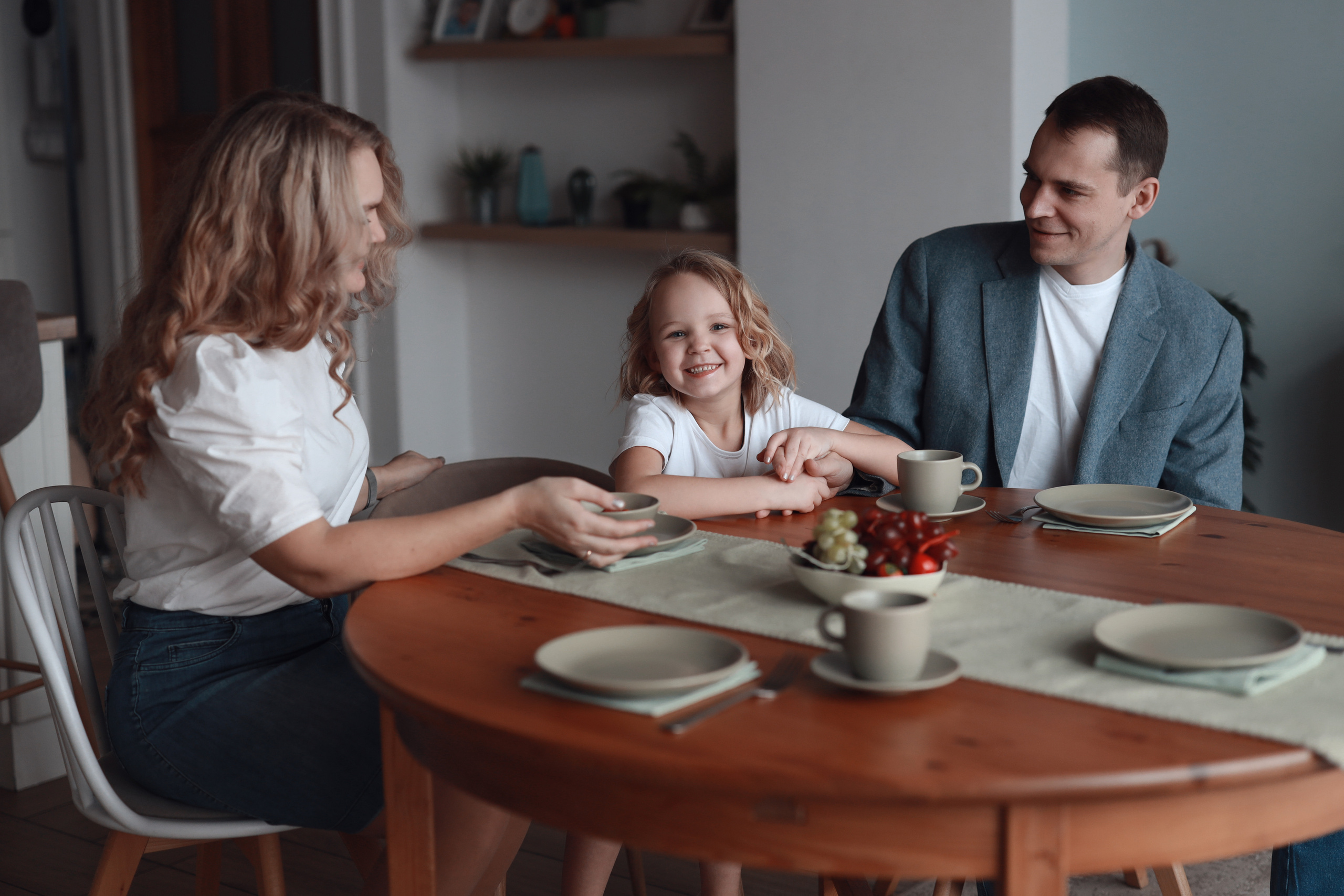 Семейная фотосессия в фотостудии Санкт-Петербург. Фотограф Санкт-Петербург Конюхова Мария