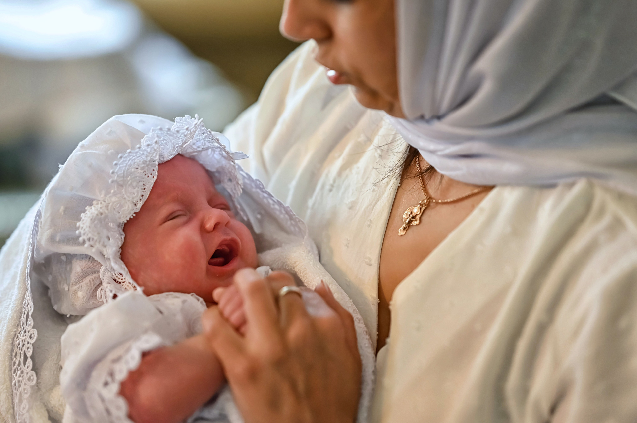 Крещение Ксении. Семейный фотограф в г. Воскресенск Наталия Молева