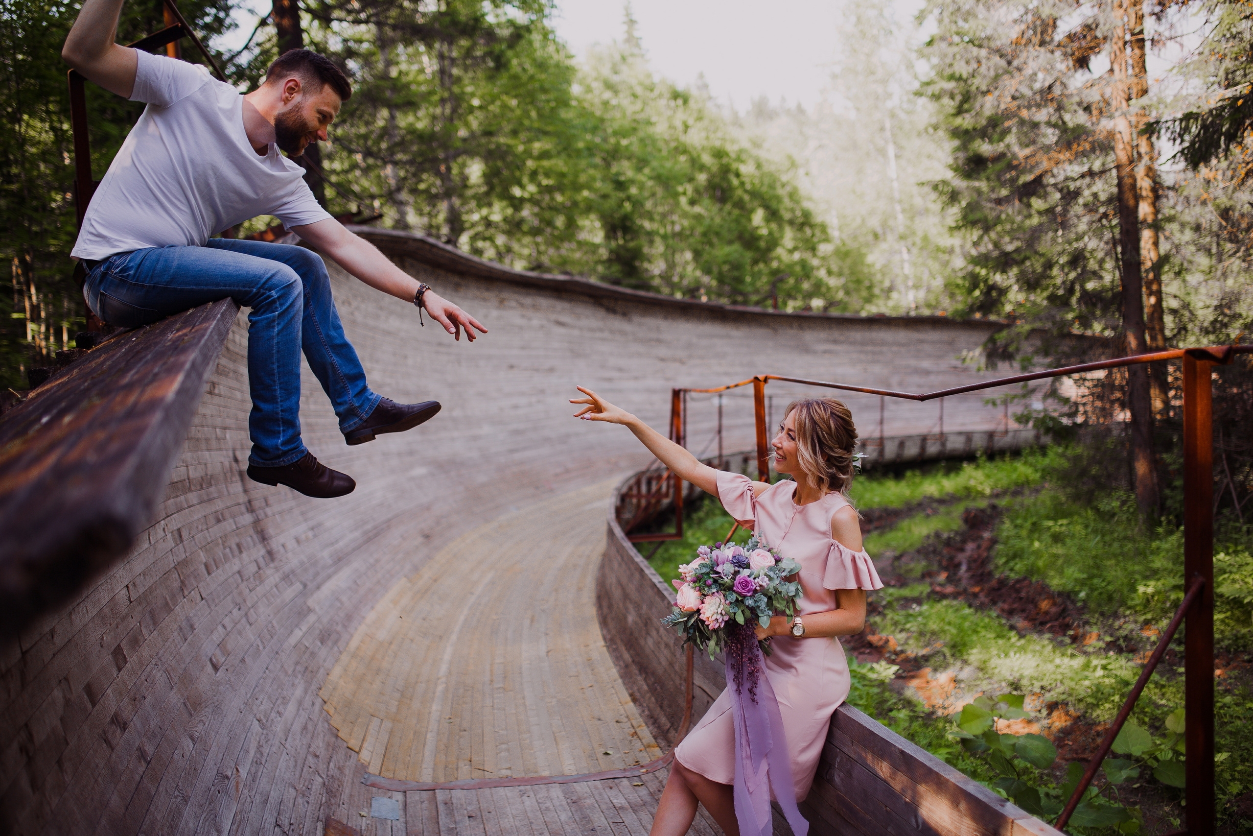 Wedding — «На крыше мира» Режиссура, фото и видео; Pavel Savin. Свадебный, семейный фотограф и видеограф в Перми Павел Савин