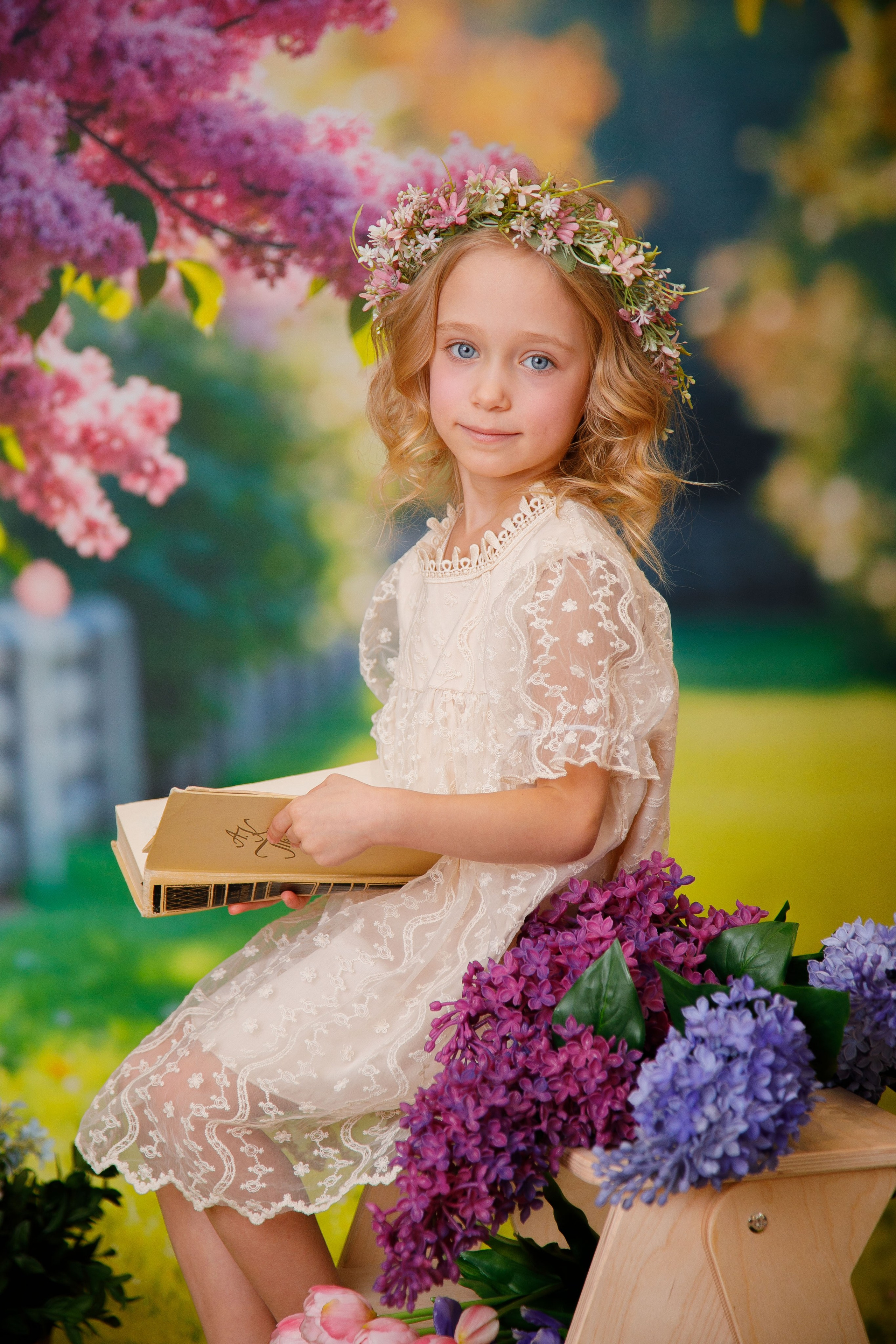 Сирень. Детская фотостудия Москва