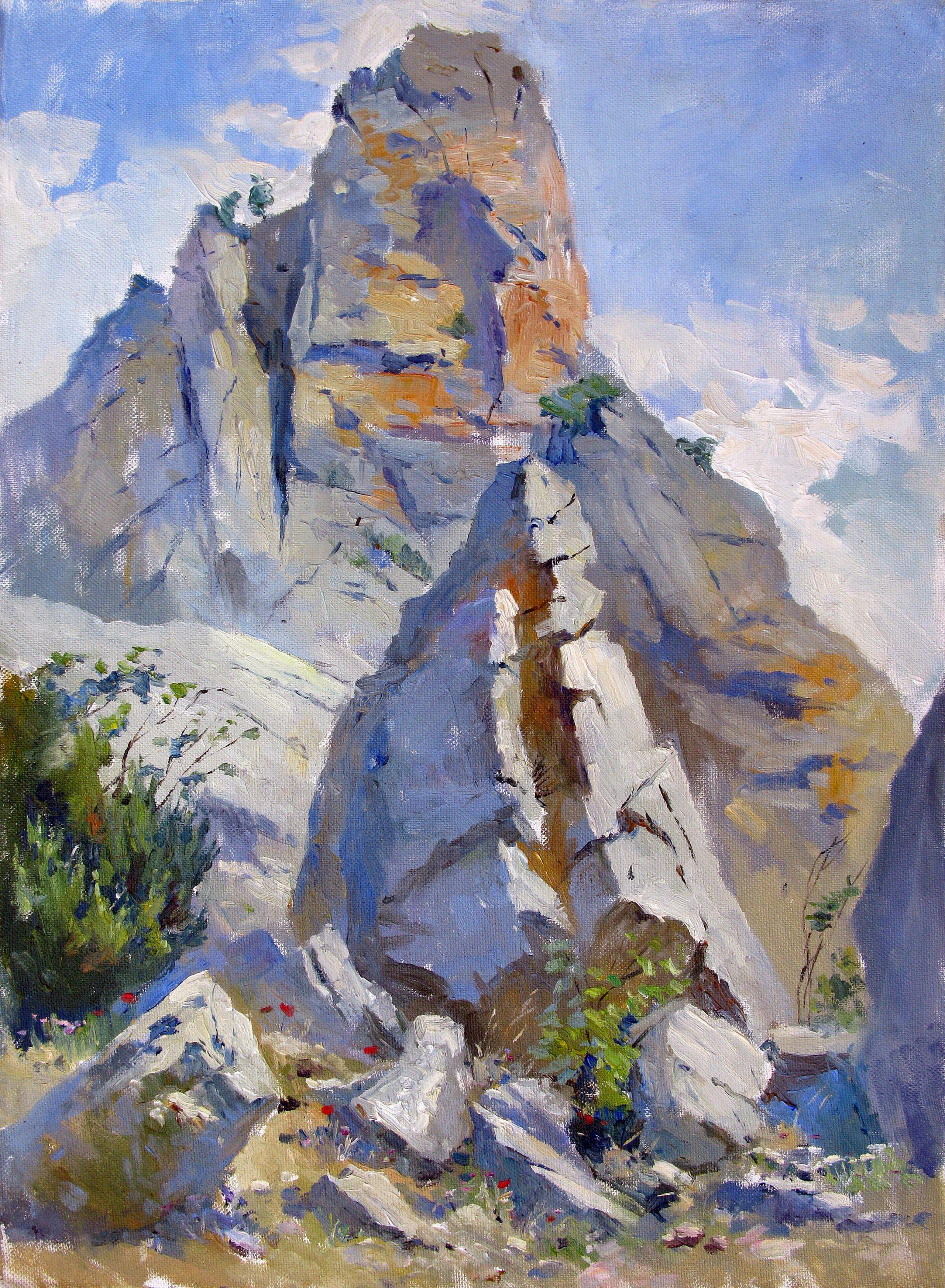 Пейзажи. Голивец Денис дальневосточный художник-творец в Санкт-Петербурге