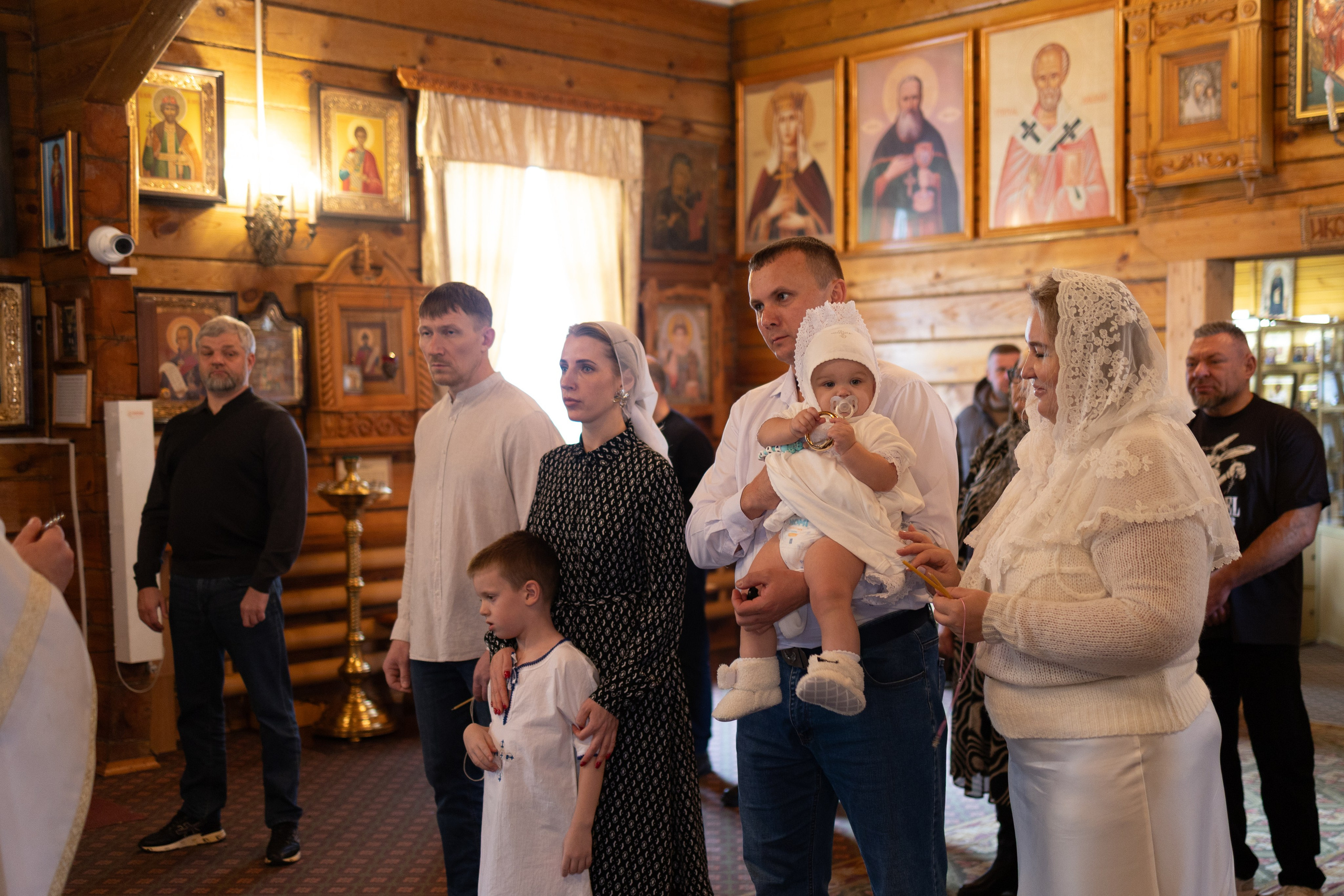 Крещение (Церковь Покрова Пресвятой Богородицы). Фотограф Березенская Ирина в Новосибирске