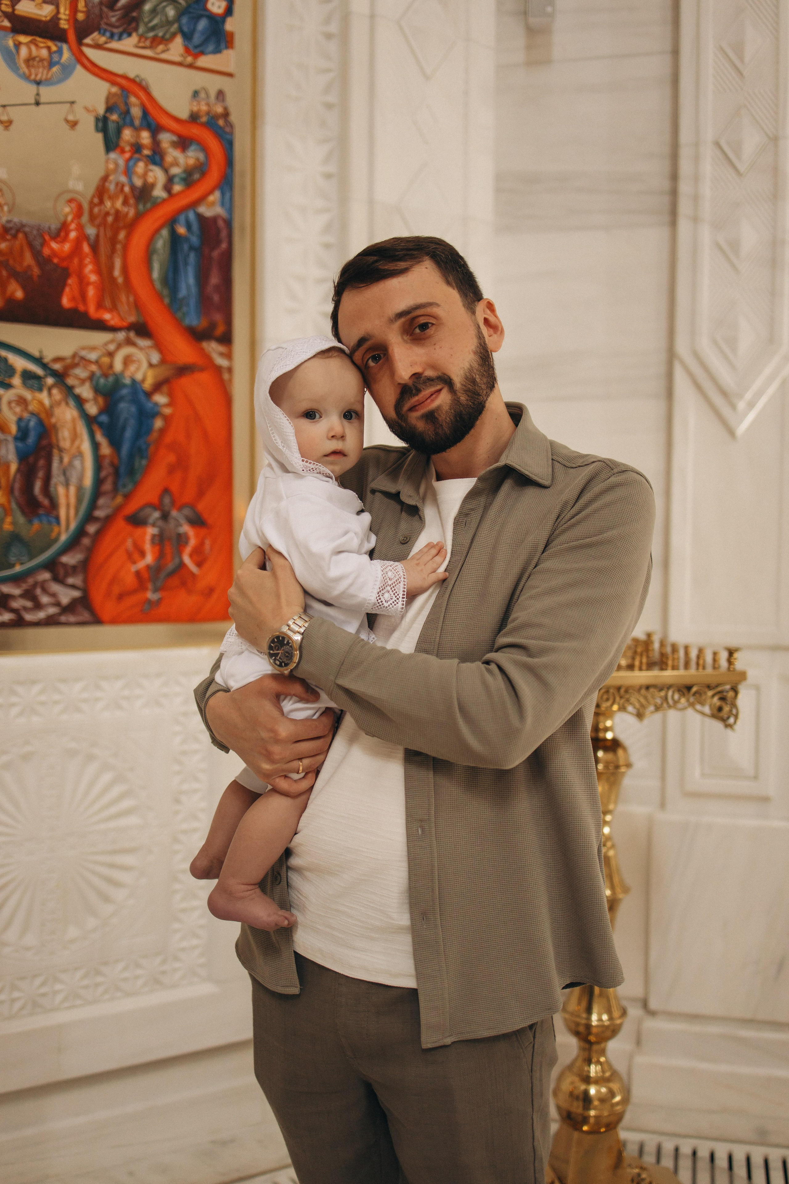 Крещение Даниила. Фотограф Анастасия Бобылева, Москва и Московская область