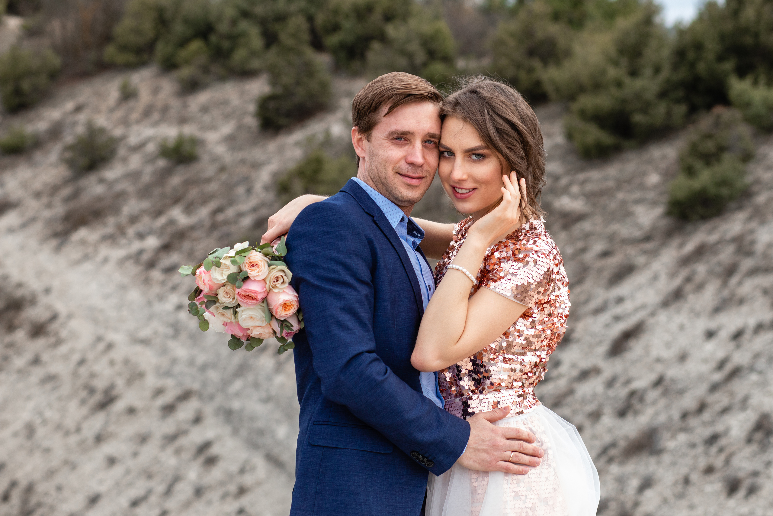 Кирилл и Александра. Свадьба для двоих в Крыму. Свадебный фотограф в Крыму и Севастополе Ольга Баскакова