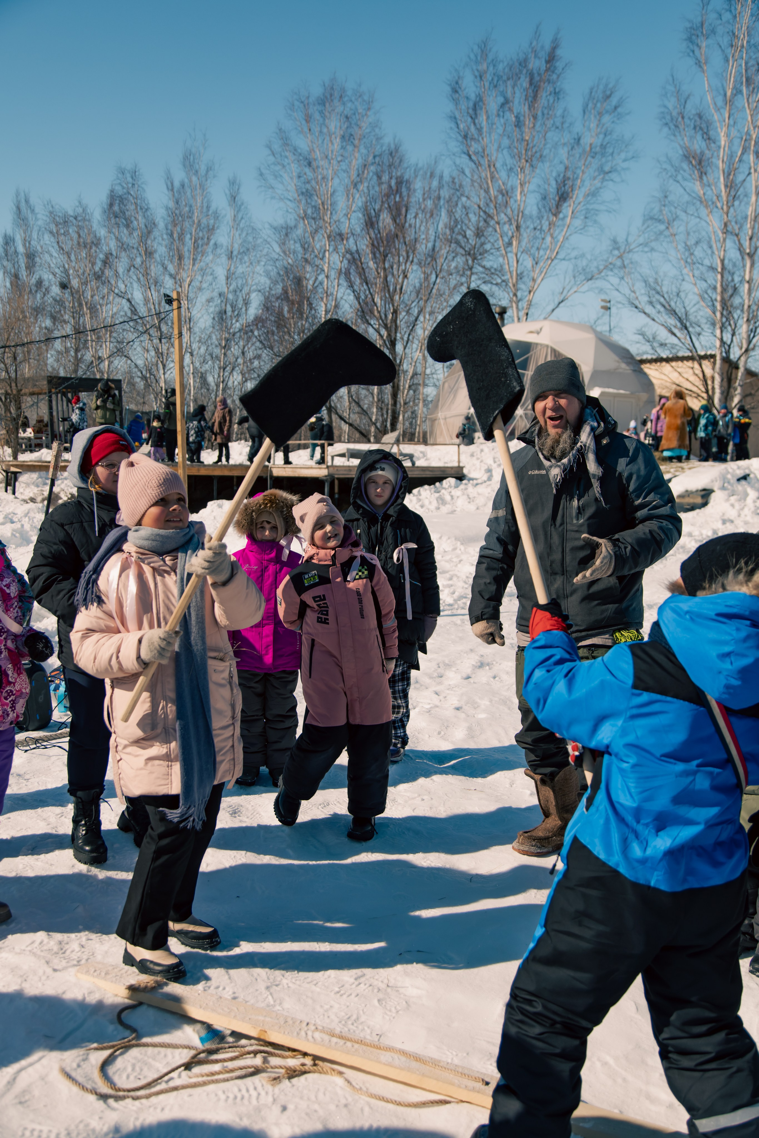 Закрытие масленицы «ДВ Каникулы». МЕДИА-РЕСУРС ХАБАРОВСК / Фотоотчеты / Репортажи / События