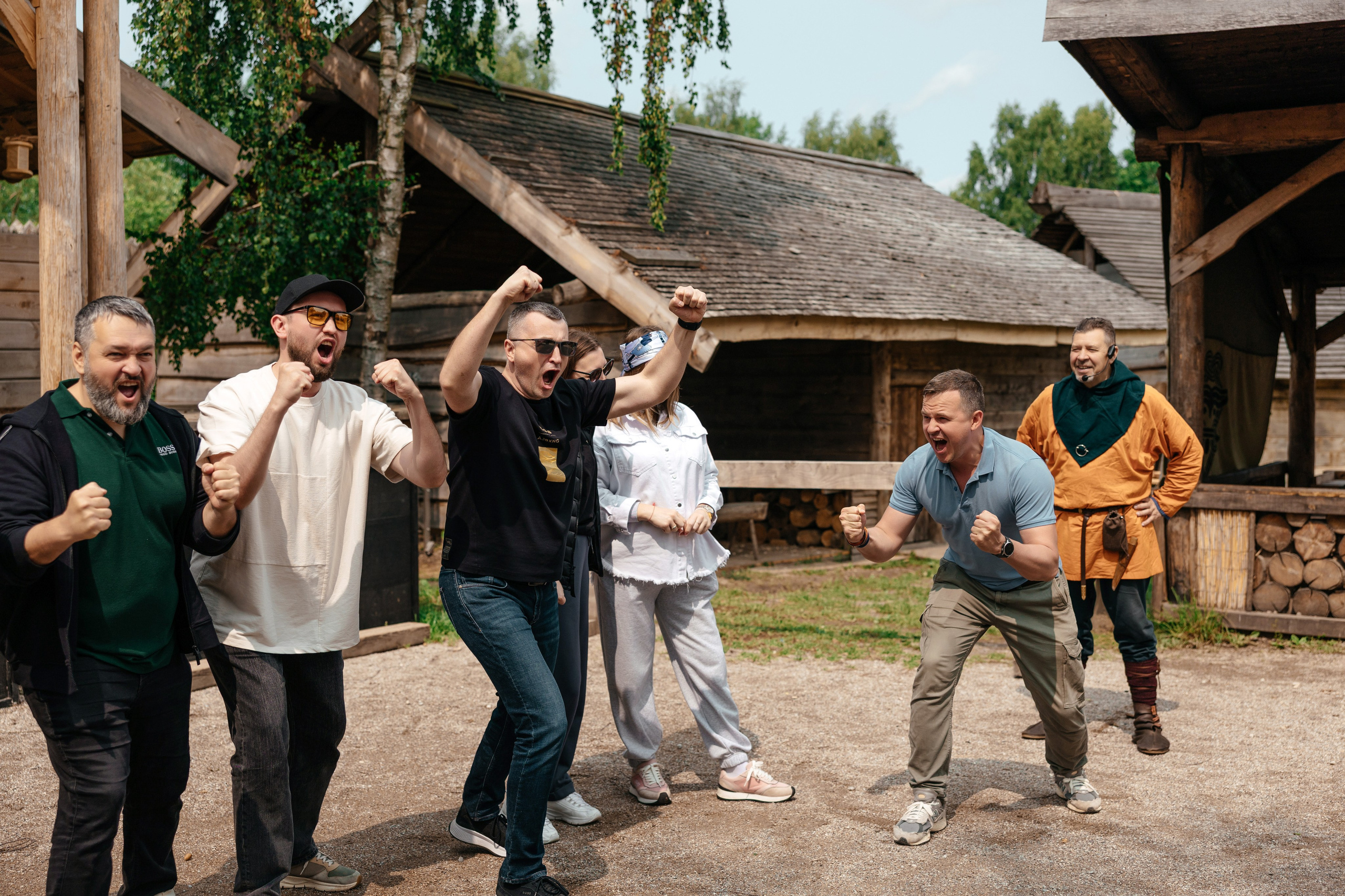 Корпоратив в деревне викингов