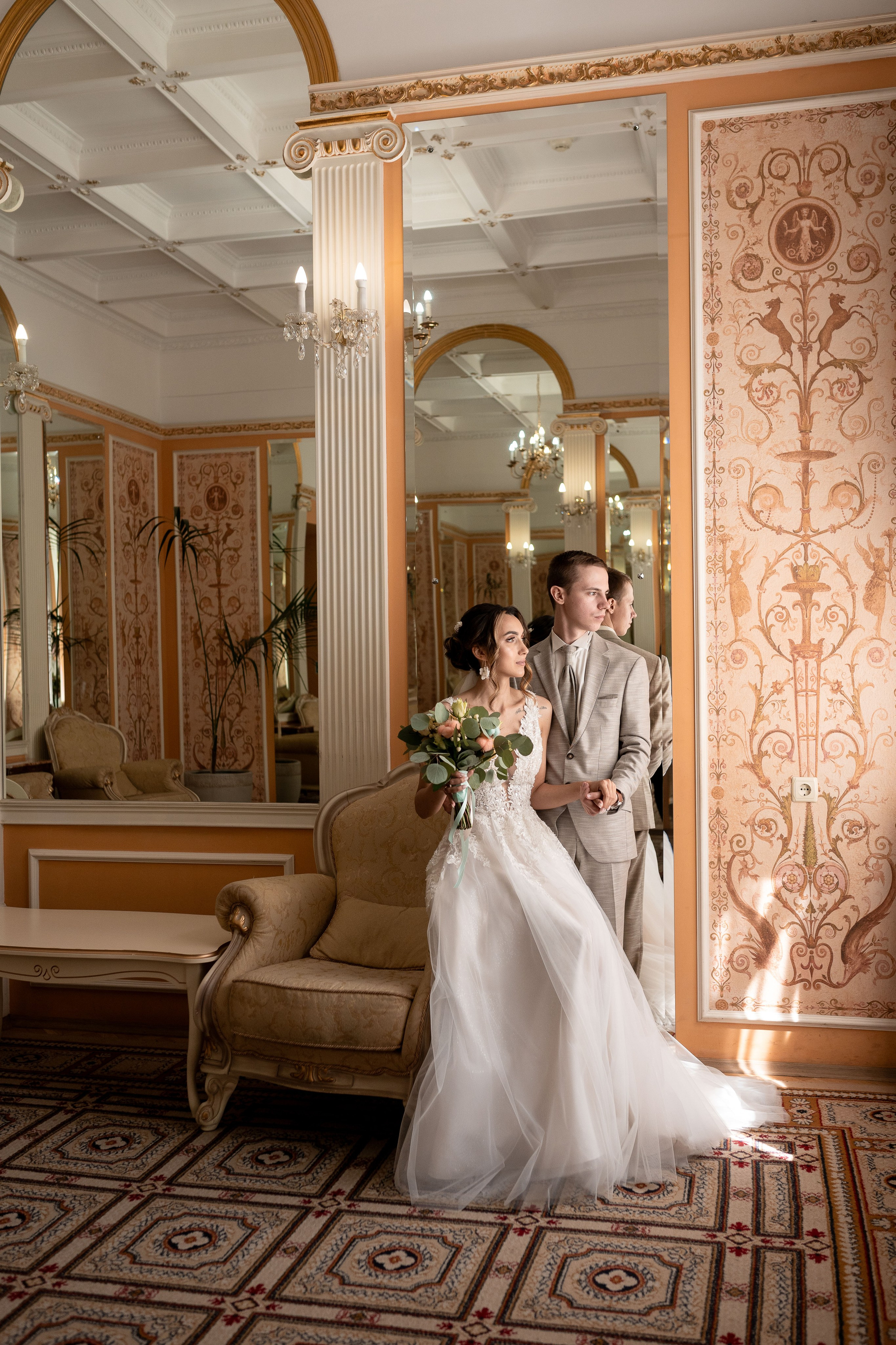 Свадебная фотосессия в Москве. Свадебный фотограф в Москве Анна Полушина