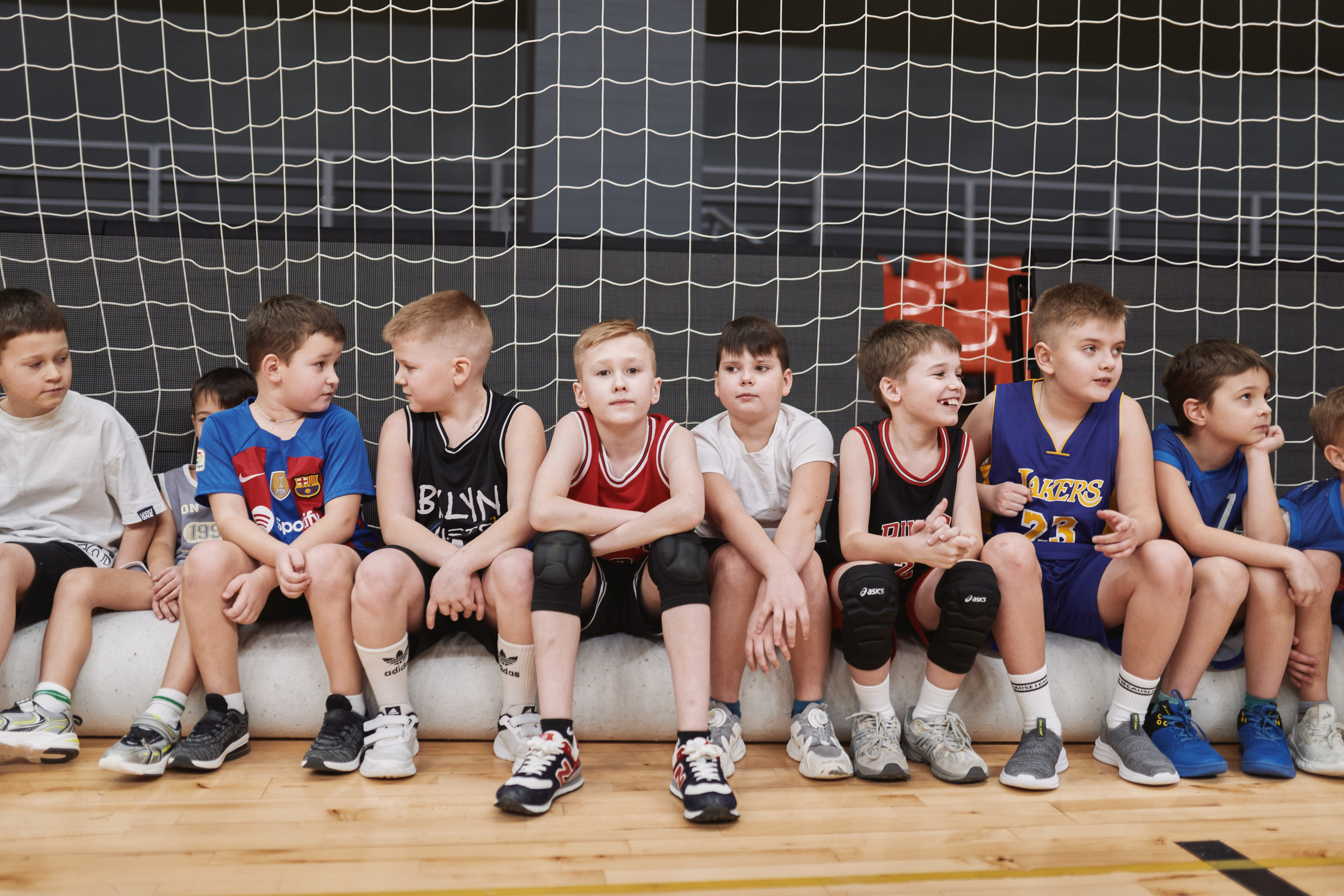 Новогодний баскетбол 2025. Детская лига. Евгений Бреча. Коммерческий и бэкстейдж фотограф в Москве