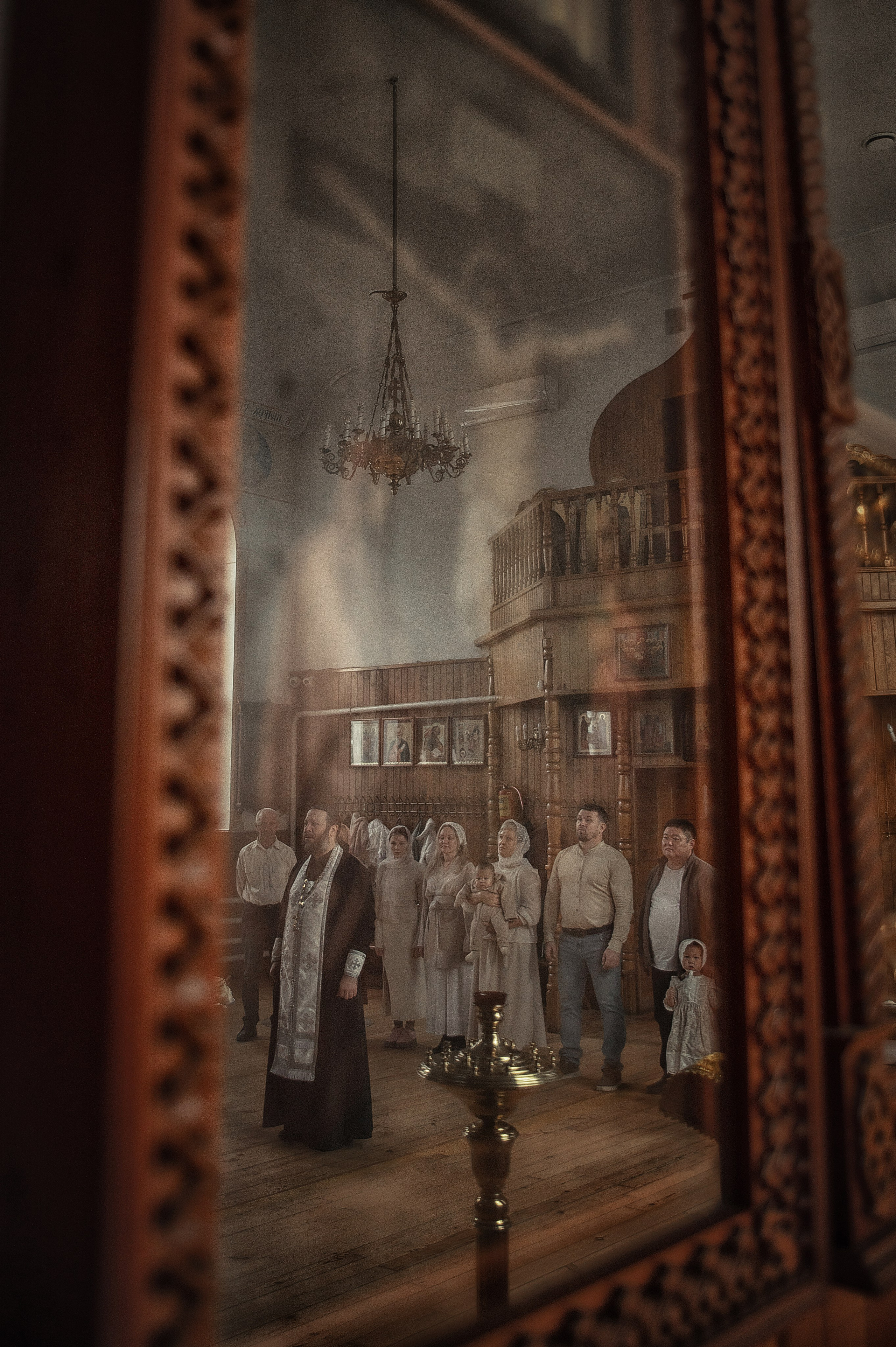 Таинство Крещения Геннадия, Храм Николая Чудотворца Краснослободск. Церковный, семейный и репортажный фотограф Волгоград, Волжский