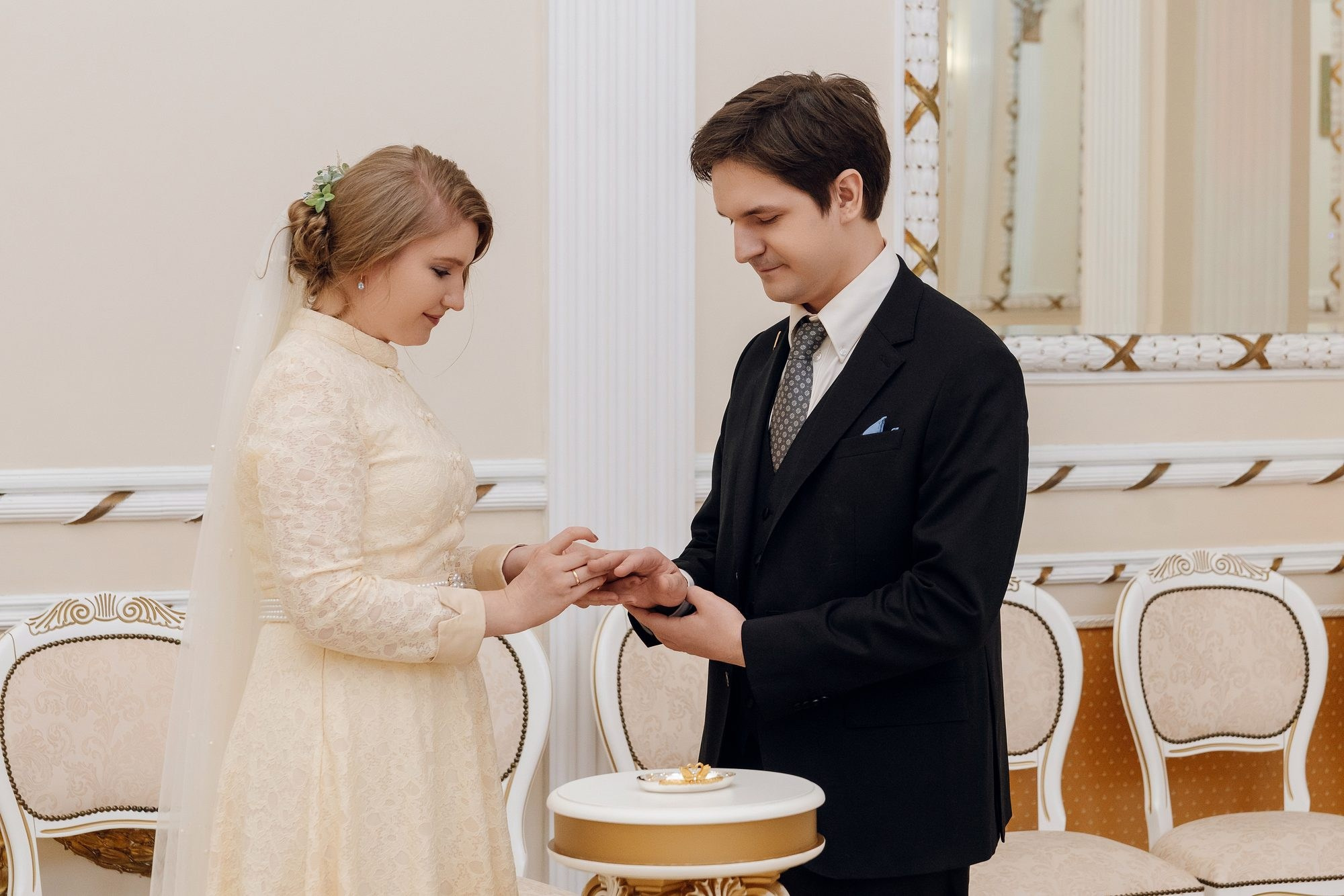 Свадебная фотосессия в Раменском загсе. Сергей Гладков свадебный фотограф в Москве