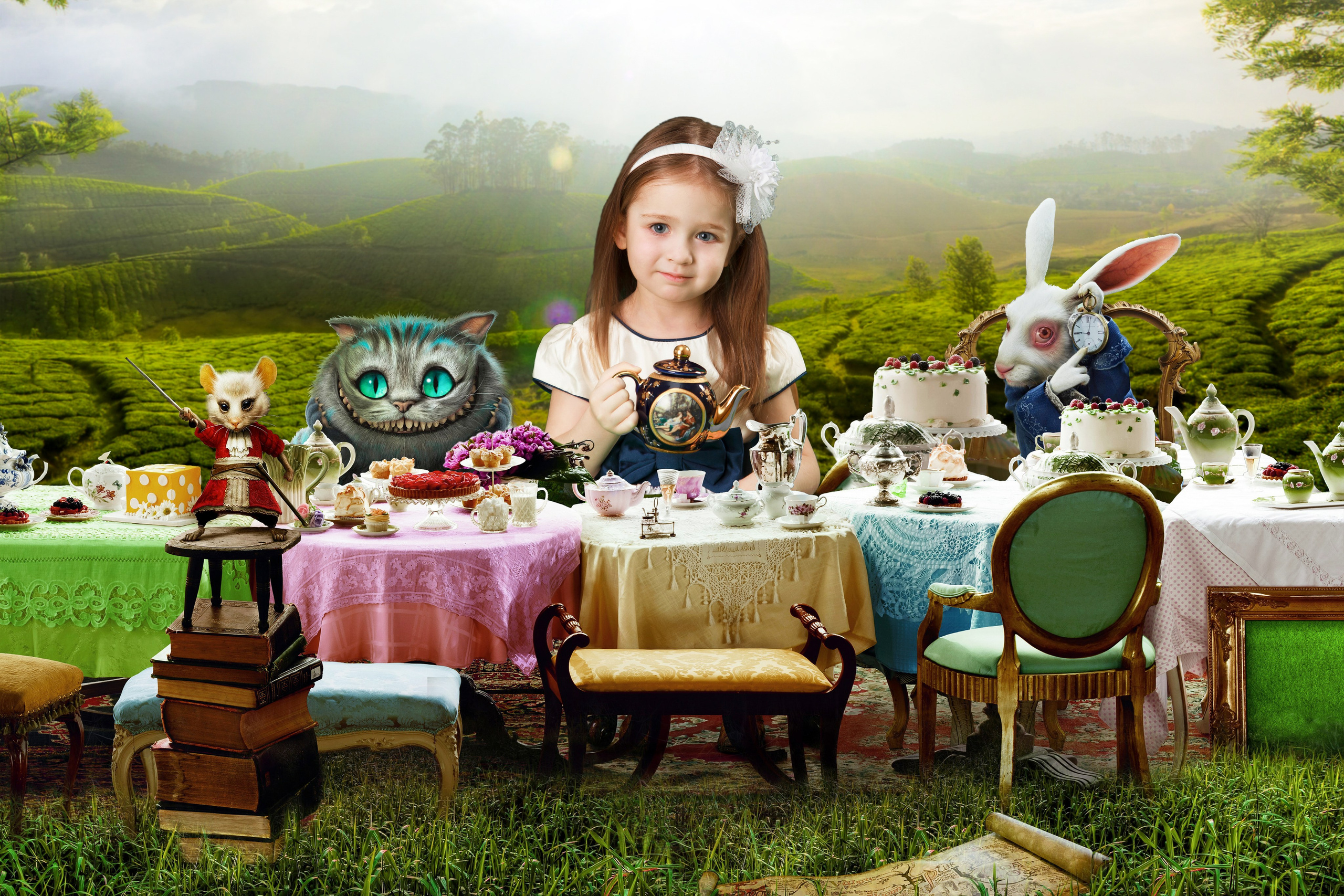 Алиса в стране чудес. Детские фотосъемки Москва и МО