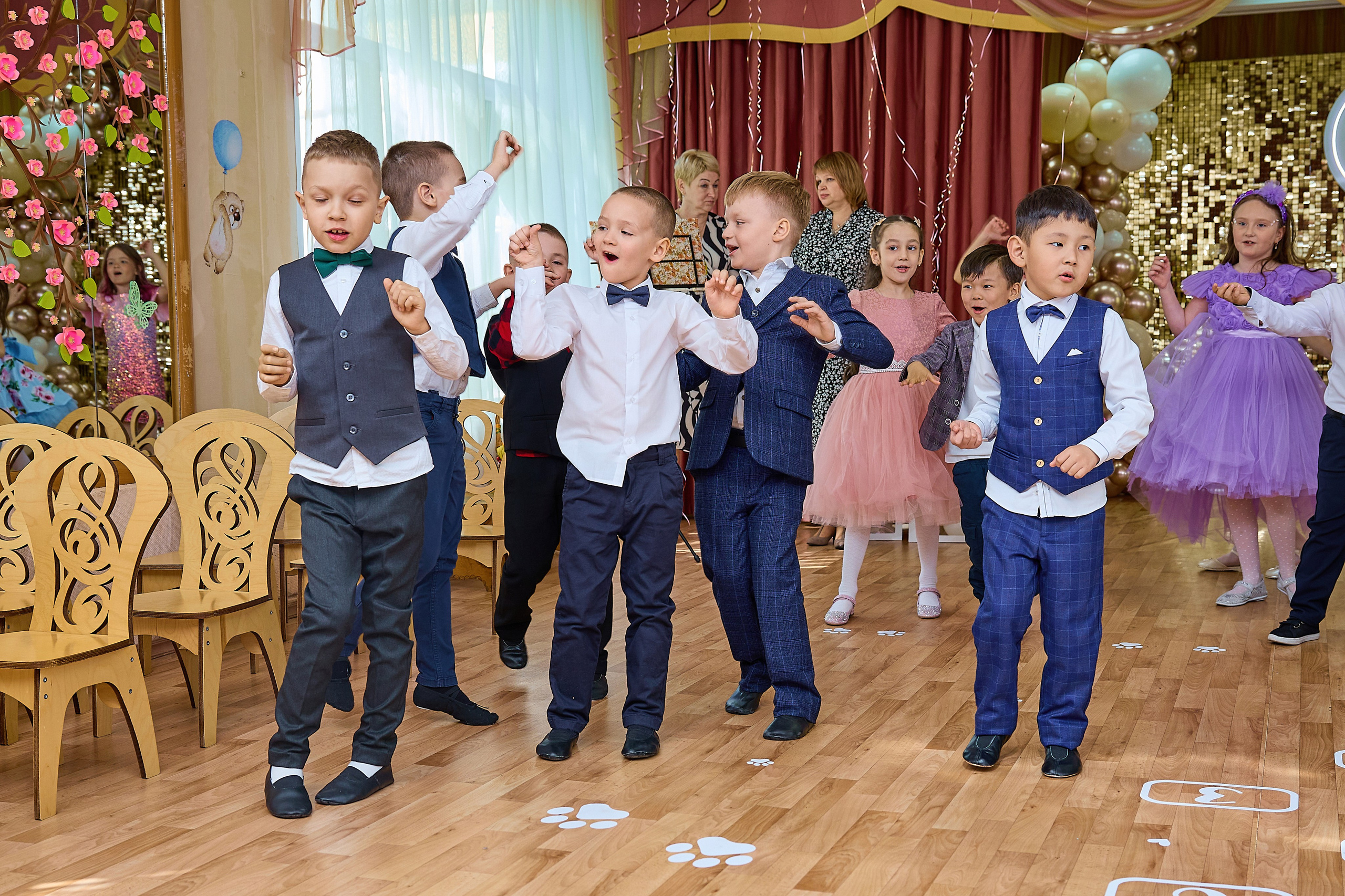 Фотосъёмка выпускного утренника в детском саду. Выпускные альбомы в Москве фотограф Алина Пащук