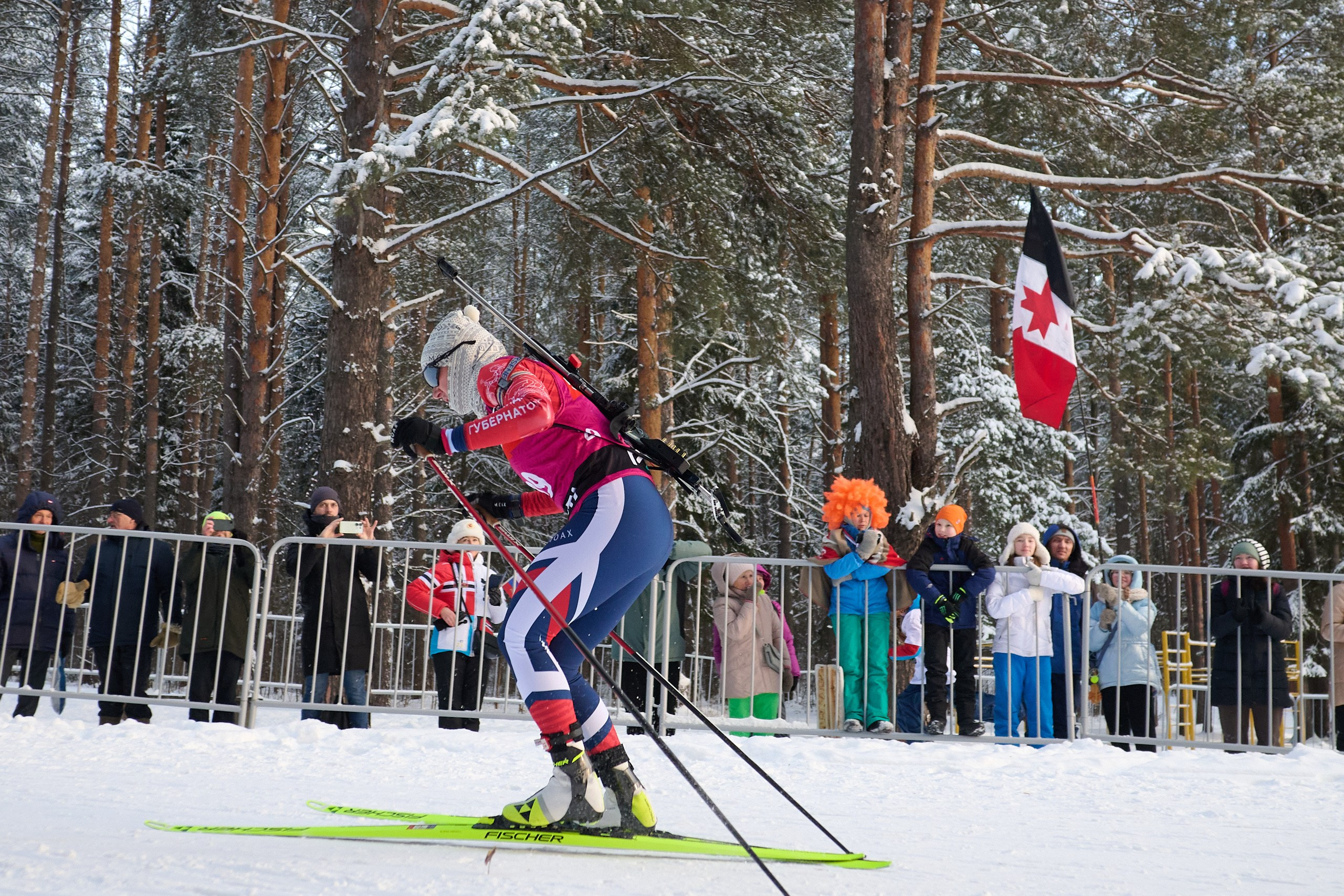 Ижевская Винтовка 55. Спринт. Женщины. Спортивный репортажный фотограф в Ижевске Сергей Мерзляков
