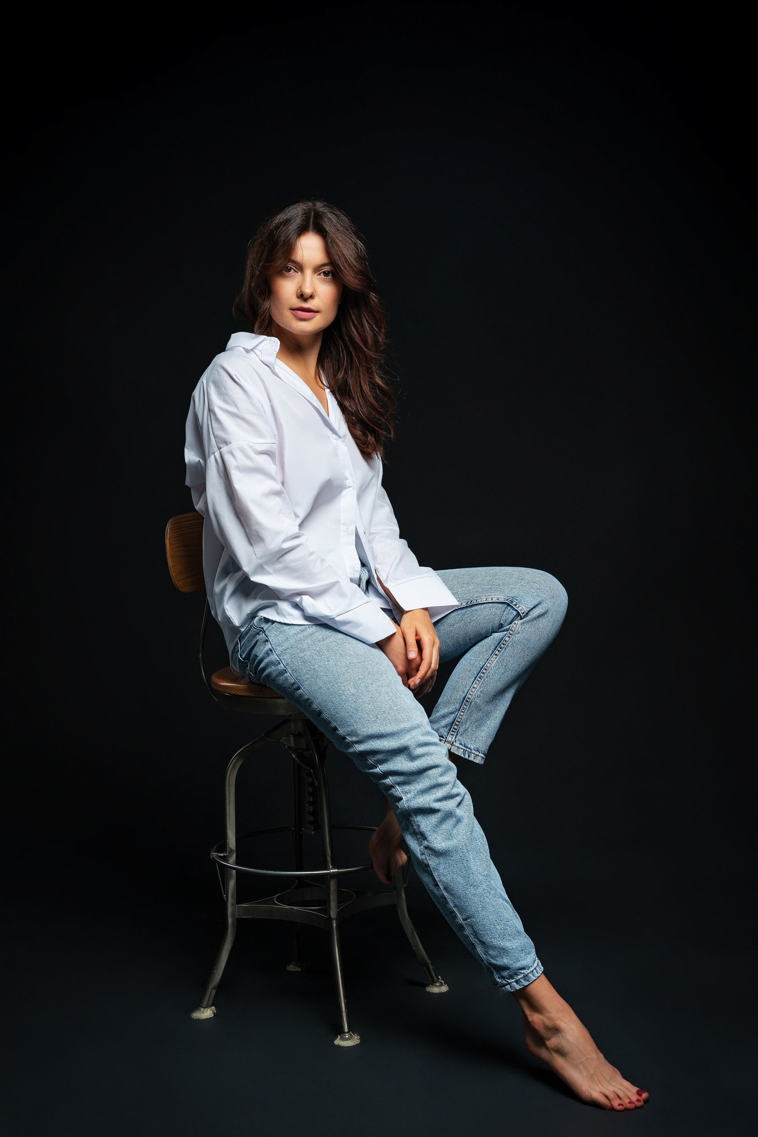 Женская фотосессия в студии в Санкт-Петербурге