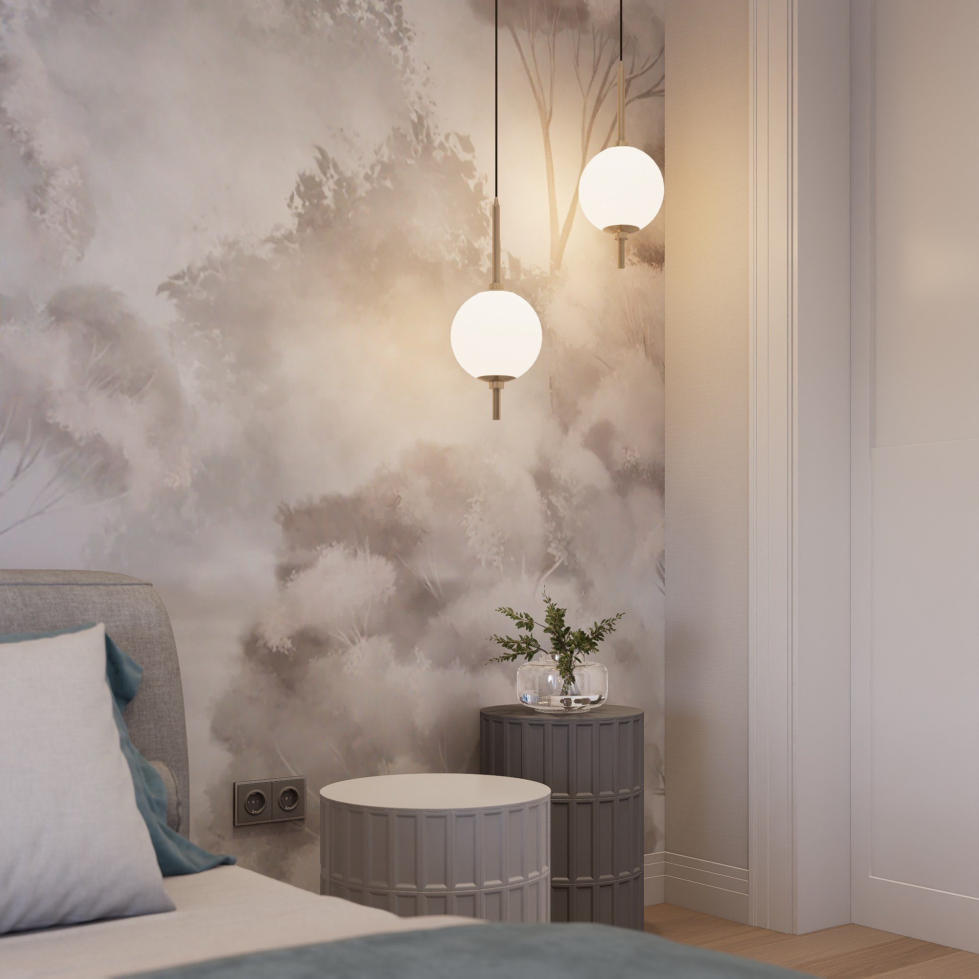 Фьерд 2-х комнатный. Архитектурно-дизайнерское бюро ROOMS