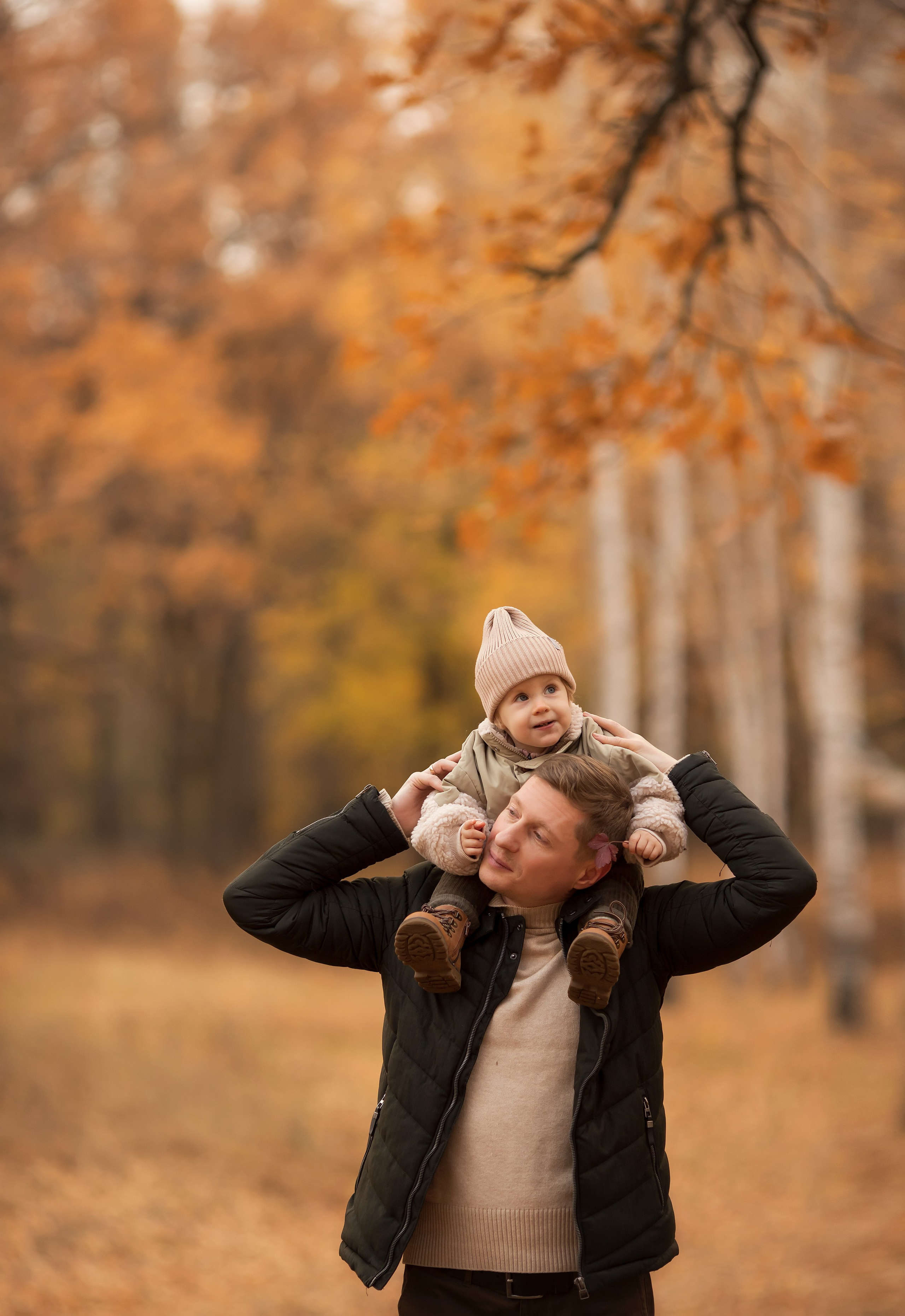 Осень в лесу. Семейный и детский фотограф в Саратове Полина Коткина