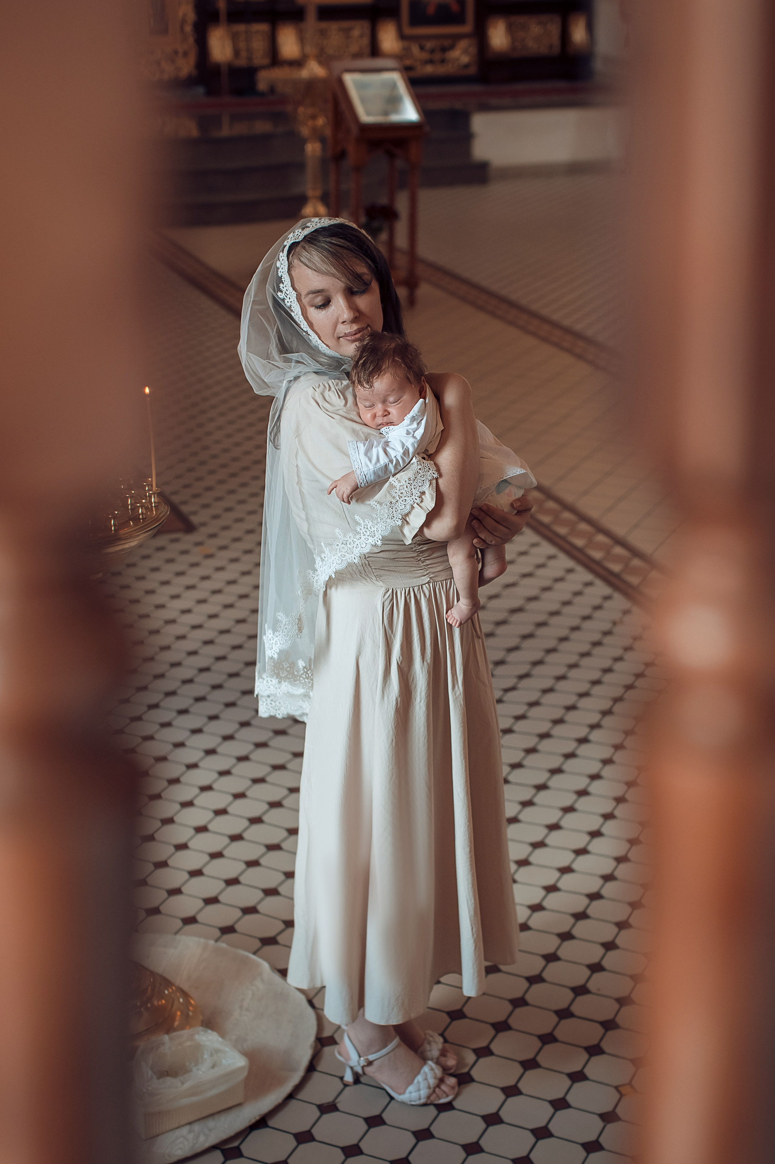 Крещение Устинии. Храм Преподобного Сергия Радонежского. Главная