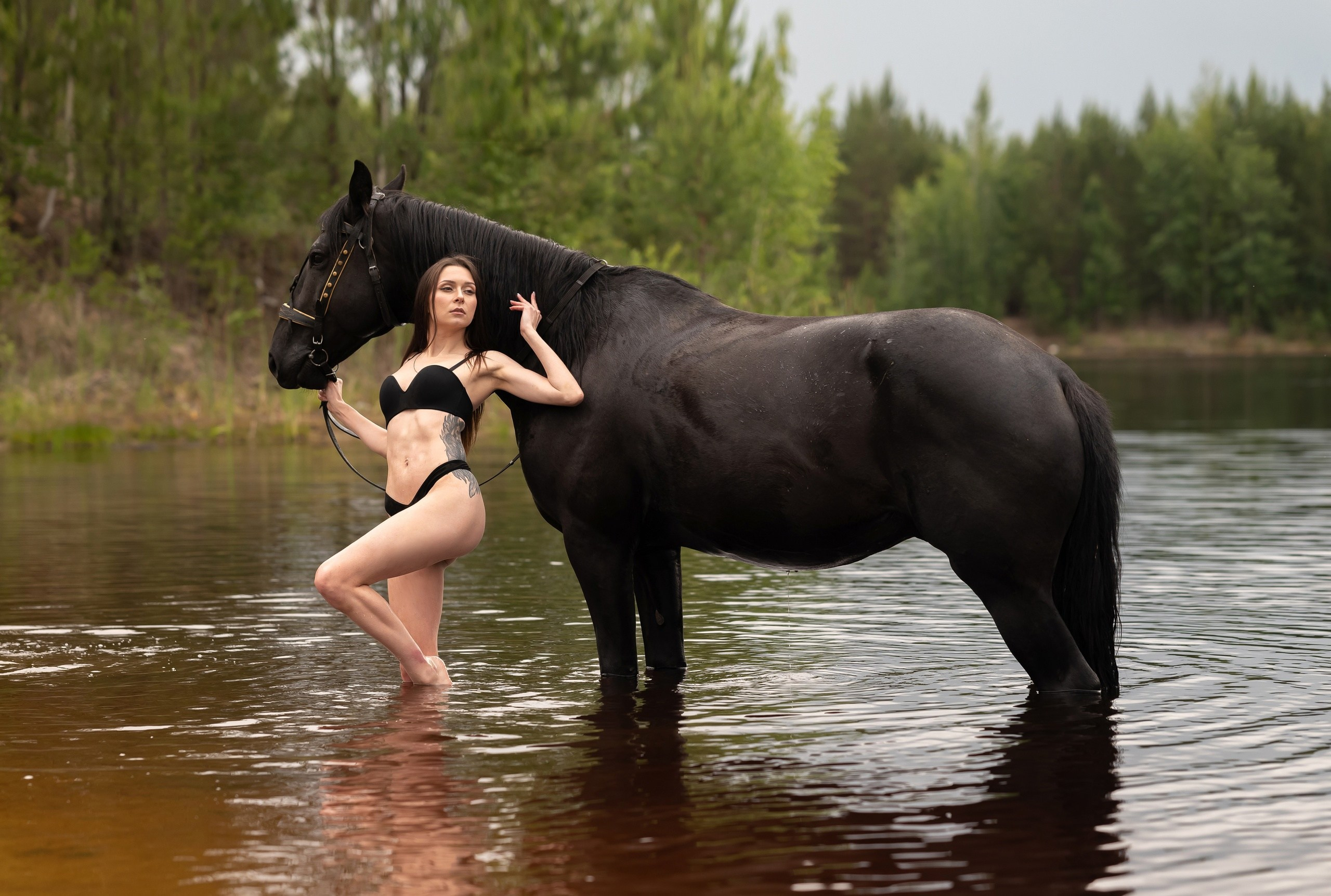 Елена. Конная прогулка. Фотограф в Тюмени Голышева Елена